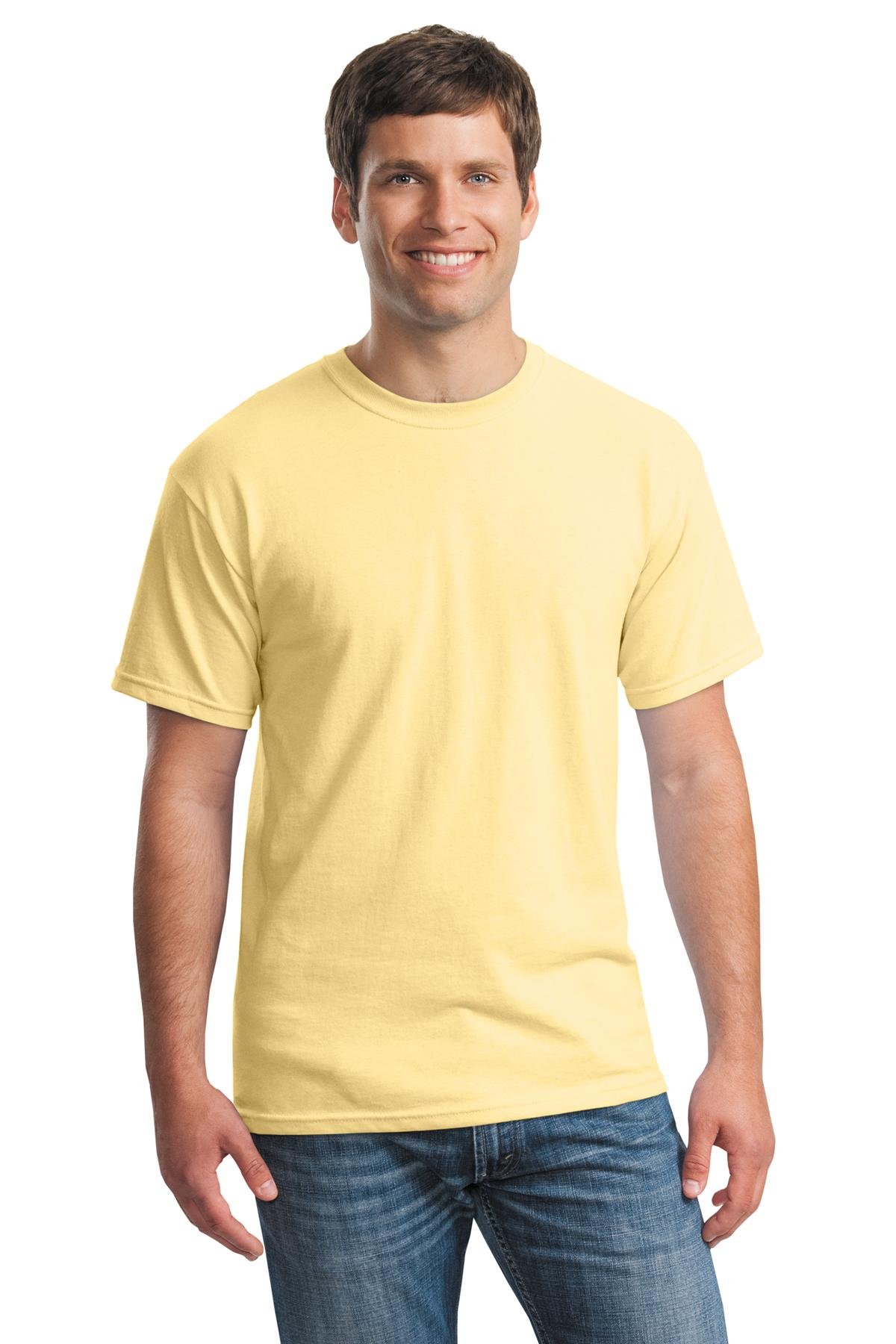Gildan G500 Heavy Cotton Men's T-Shirt - Soft Comfortable Crewneck Tee for Casual Wear, Workout & Everyday Use