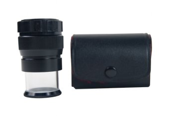 7X Pocket Comparator Reticle #5 - Precision Magnifying Lens for Coin Collecting, Jewelry Inspection & Hobbyist Use