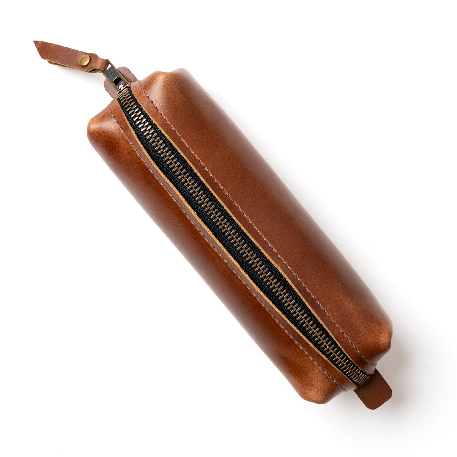 Premium Genuine Leather Pencil Case for School & Office - Stylish Organizer for Pens, Markers & Art Supplies - Perfect Gift for Students & Professionals