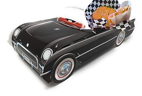 12 Classic Corvette Car Themed Party Food Boxes - Corvette Collection for Birthday, Car Show & Themed Events