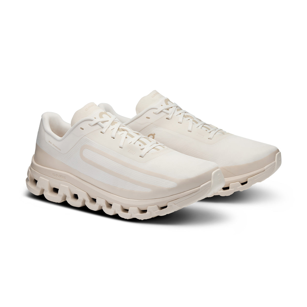 Bureau Borsche Cloudflow 4 'IKON White Moon' Sneakers - Premium White Fashion Shoes for Men & Women - Perfect for Casual Wear, Street Style & Urban Fashion