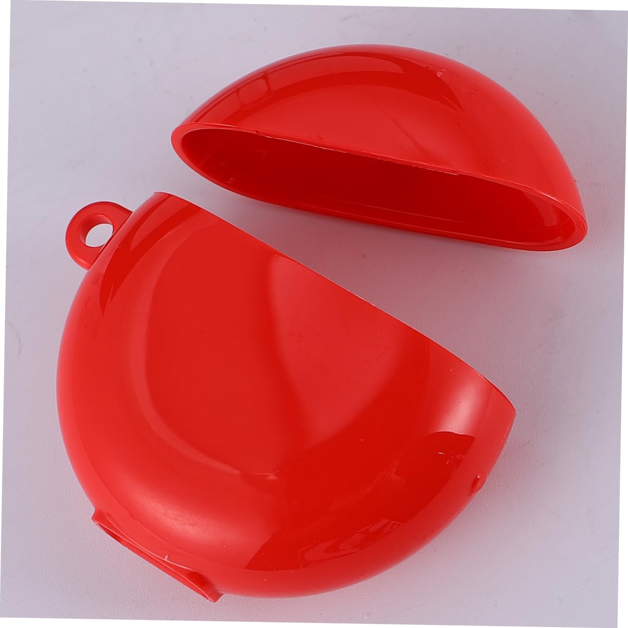 Homoyoyo Earbuds Case - TPU Protective Cover for Wireless Earbuds, Durable & Lightweight with Carrying Hook (Red) - Perfect for Travel, Gym, and Outdoor Activities