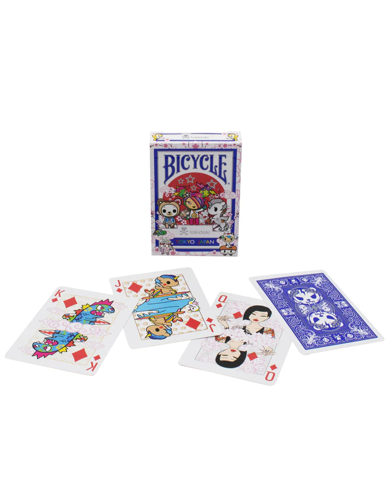 Tokidoki Bicycle Playing Cards - Blue Anime-Themed Sports Deck for Poker, Magic Tricks & Collectors | Perfect for Game Nights, Gifts & Cardistry