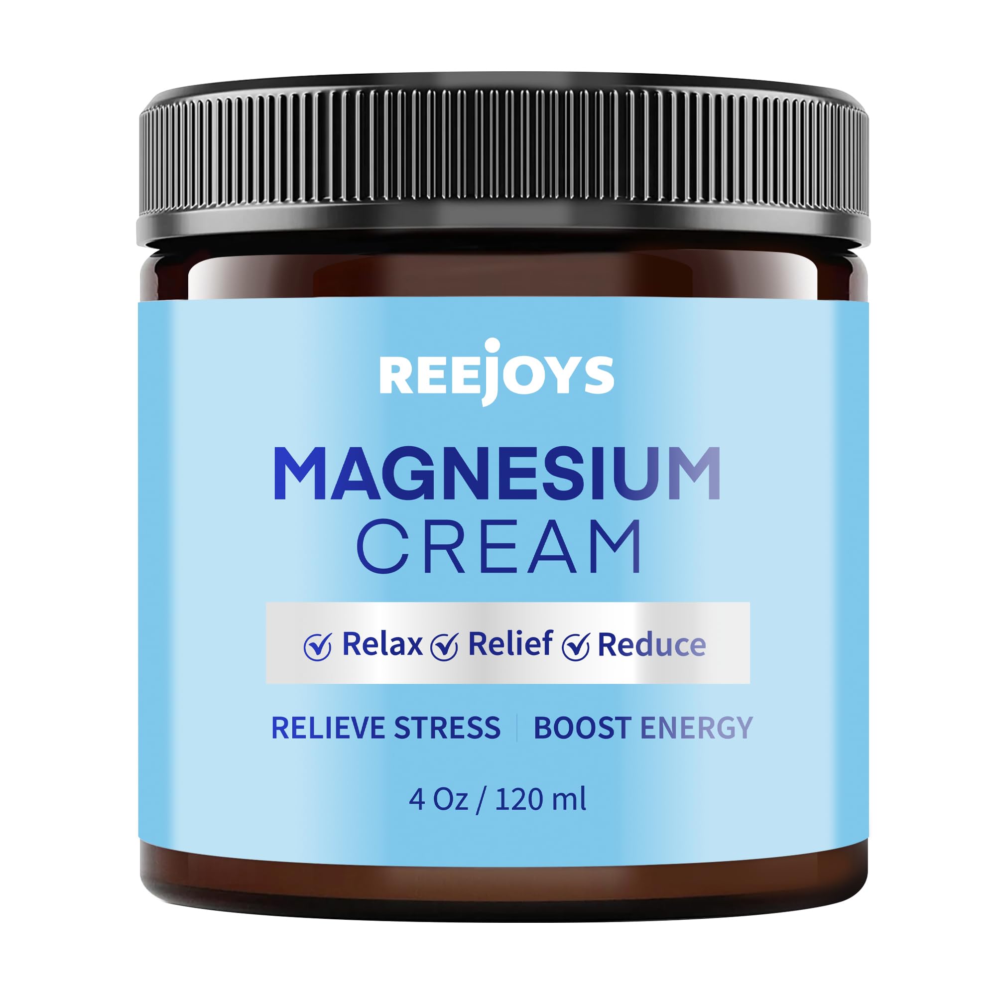 Magnesium Cream for Leg & Foot Pain Relief - Soothing Magnesium Lotion & Body Butter for Muscle Relaxation | Perfect for Post-Workout Recovery & Nighttime Relaxation
