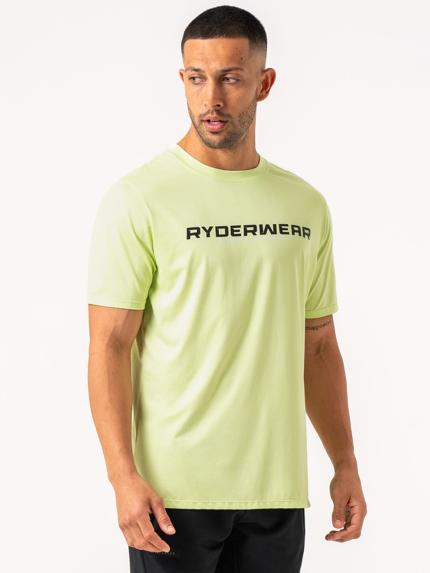 Energy T-Shirt in Lime Green - Comfortable & Stylish Casual Wear for Gym, Workout & Everyday Use