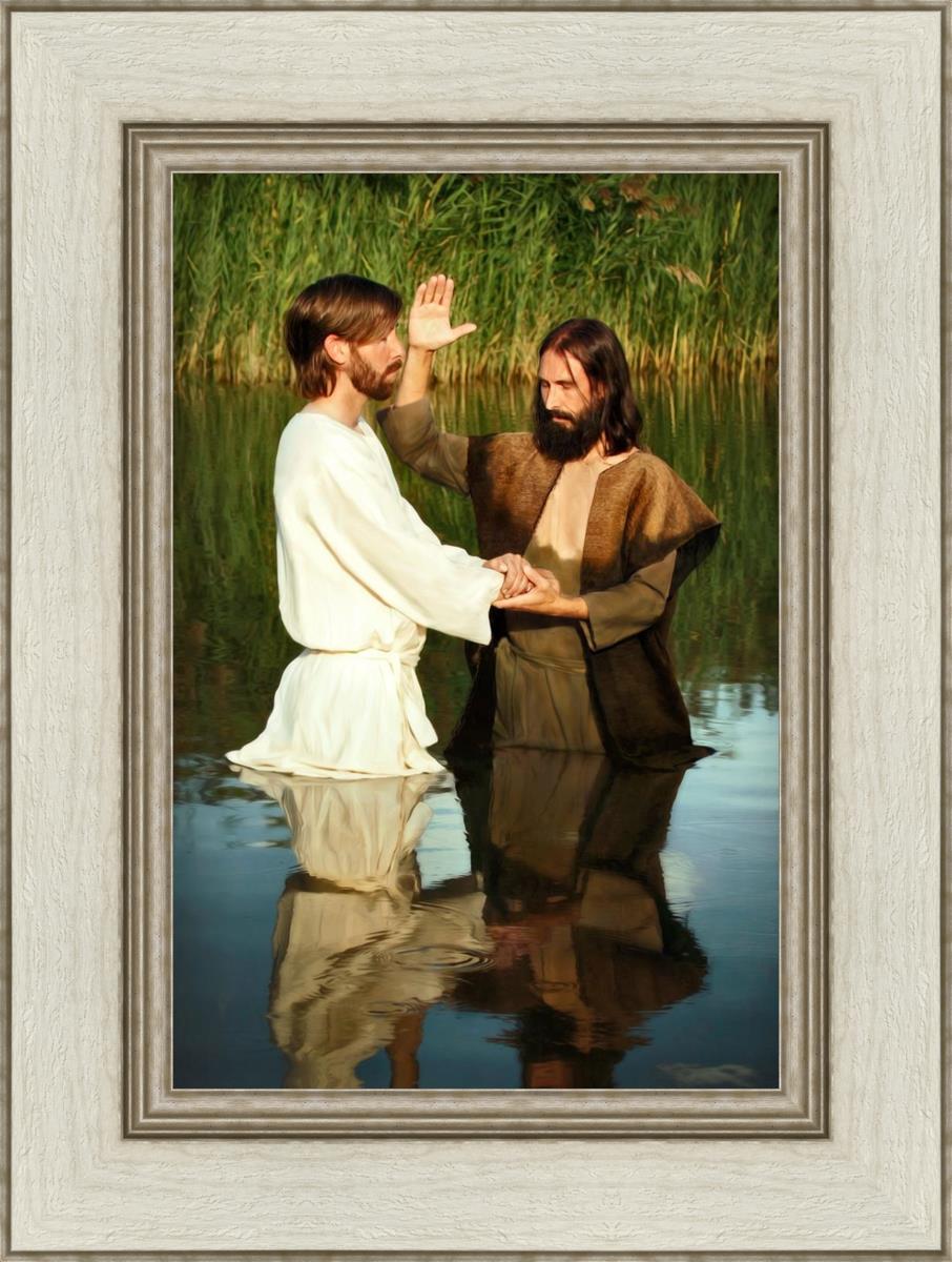 Behold The Lamb Of God - Religious Wall Art Decor for Home & Church - Perfect for Christian Faith Inspiration & Spiritual Decorations