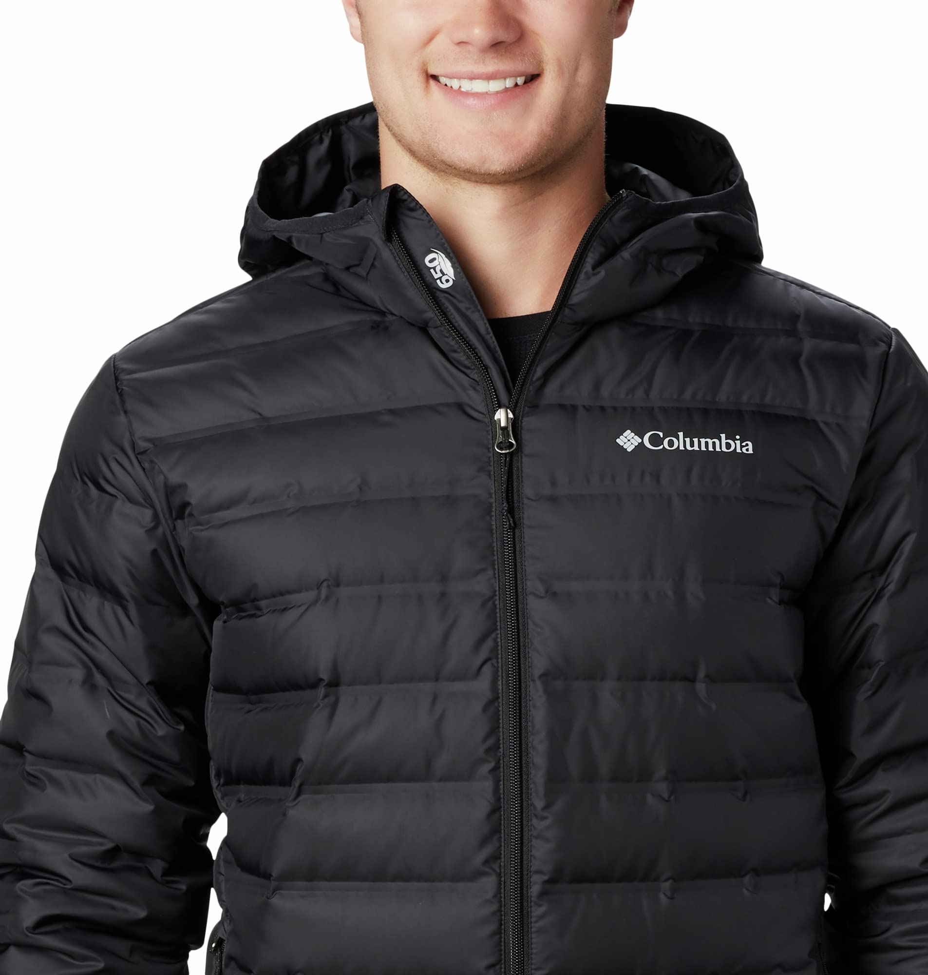 Columbia Men's Down Jacket - Lightweight, Water-Resistant Winter Coat for Outdoor Activities, Hiking & Travel
