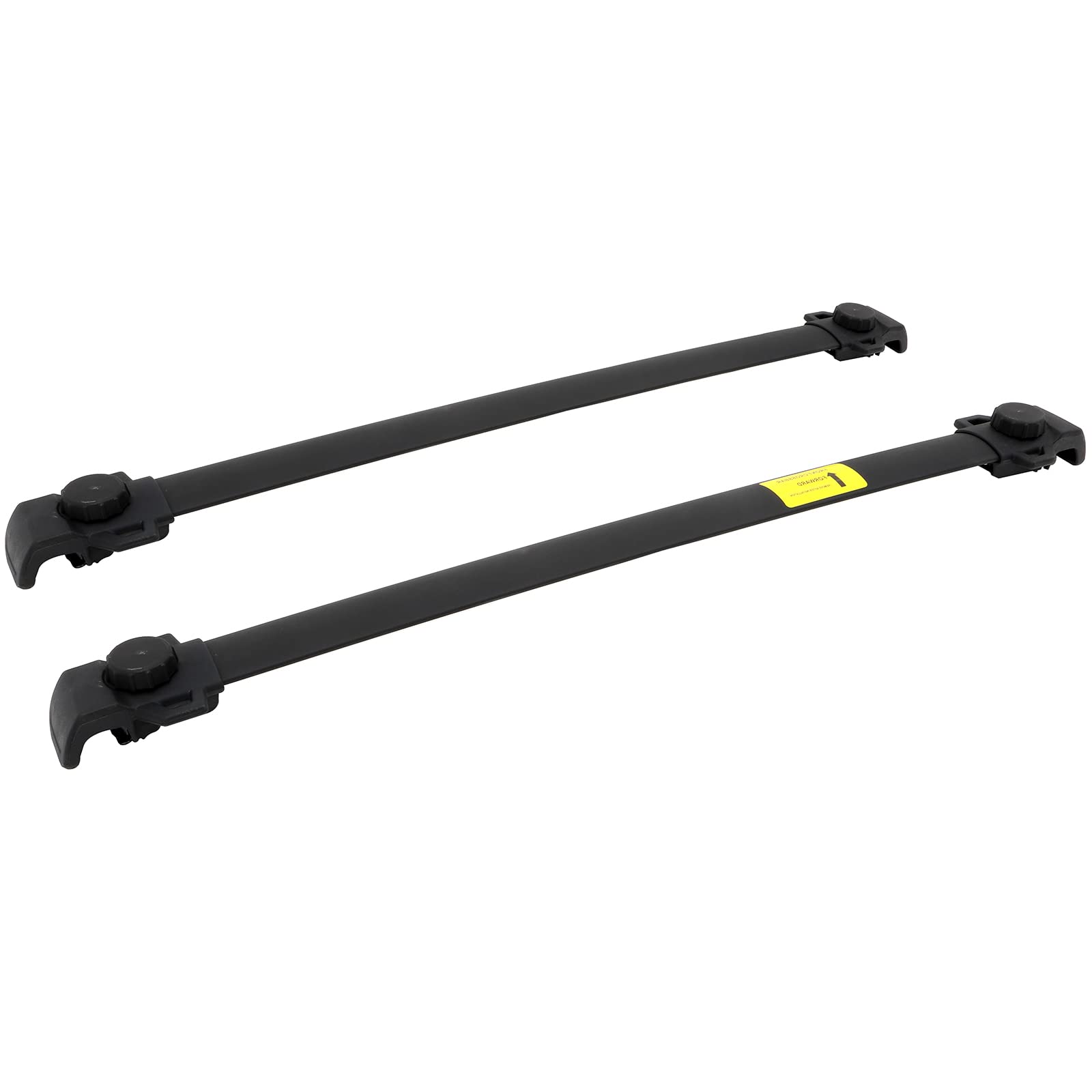 AUTOMUTO Aluminum Roof Rack Cross Bars for Dodge Journey 2009-2018 - Black Heavy Duty Roof Top Cargo Carrier for Luggage, Bikes & Outdoor Gear - Perfect for Road Trips & Adventure Travel