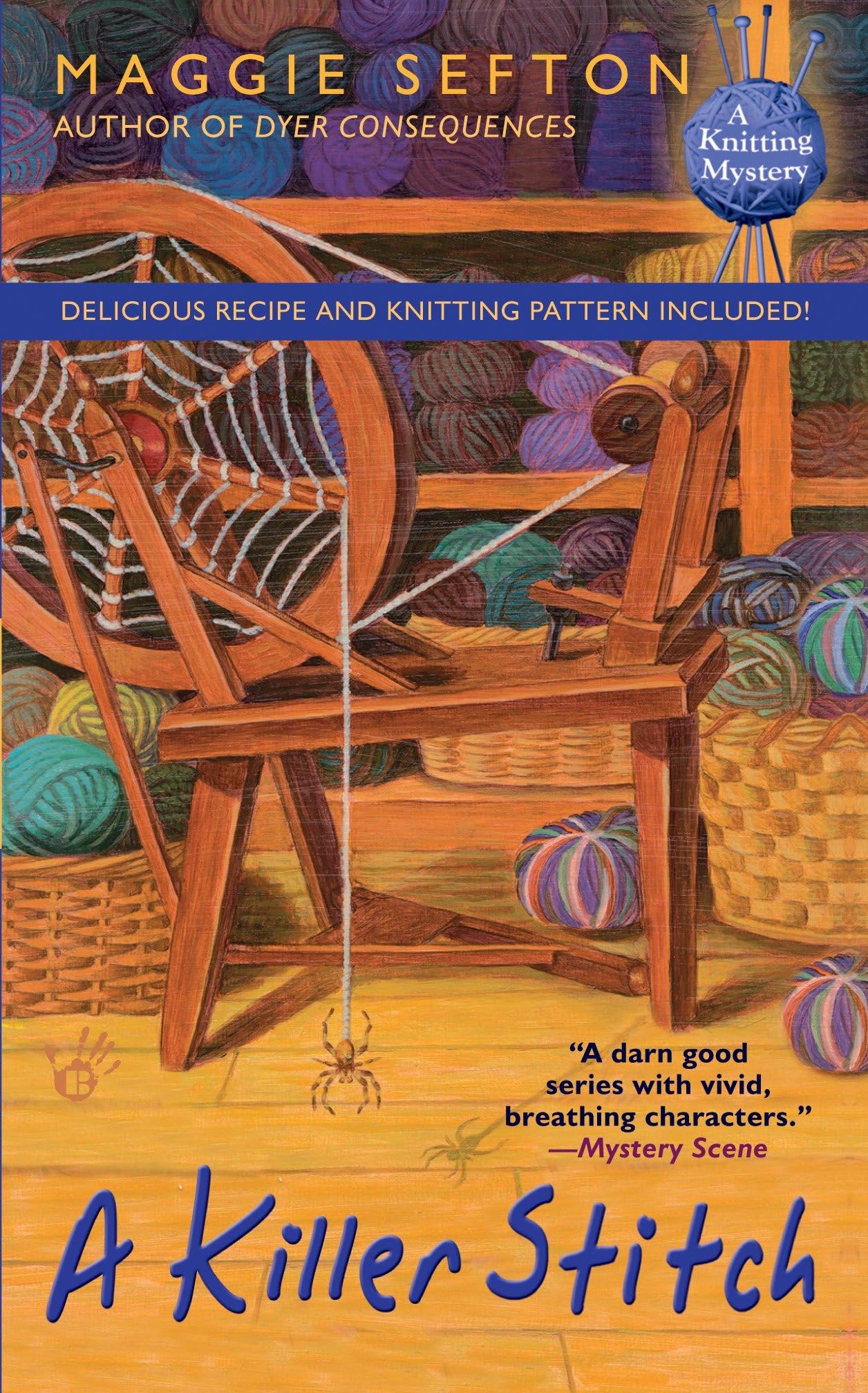 A Killer Stitch (Knitting Mysteries Book 4) - Cozy Mystery Novel for Knitting Enthusiasts | Perfect for Book Clubs & Relaxing Evenings