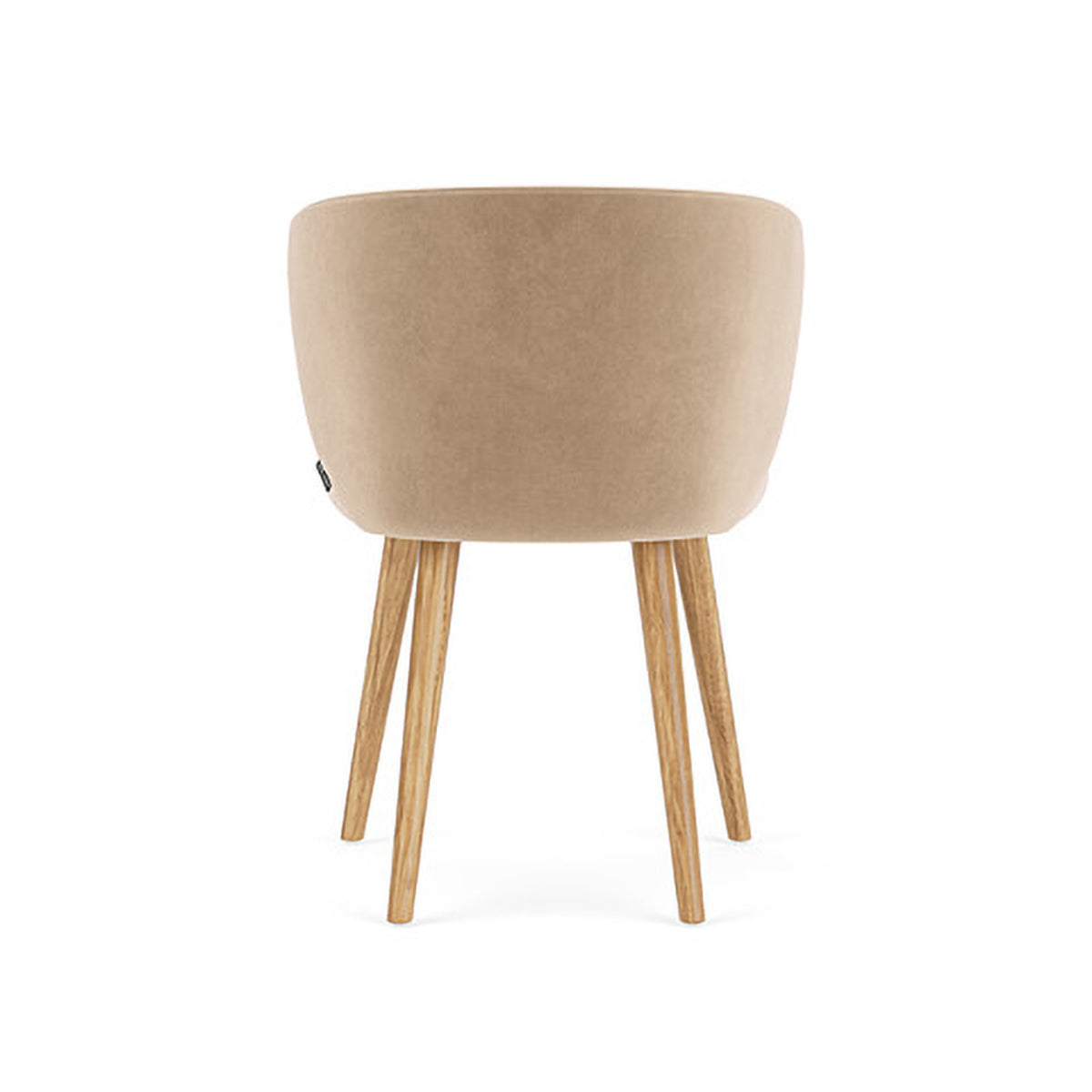 Ellie Velvet Dining Chair - Upholstered Modern Accent Chair for Kitchen, Dining Room & Home Decor - Soft & Comfortable Seating for Entertaining & Relaxing