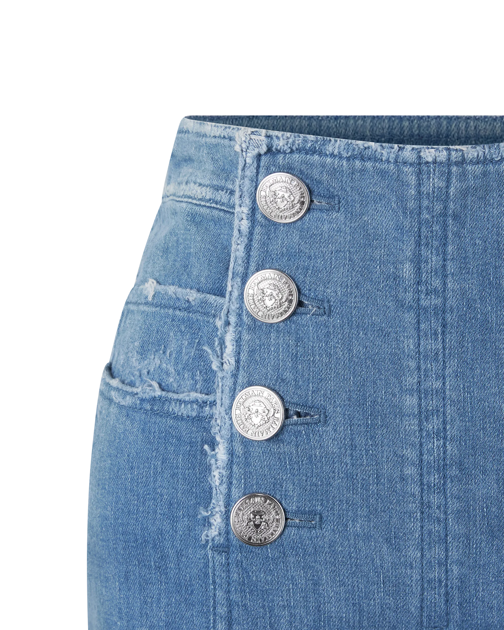 Distressed Button Up Skinny Jeans for Women - Vintage High Waisted Ripped Denim Pants - Perfect for Casual Outfits, Street Style & Night Out