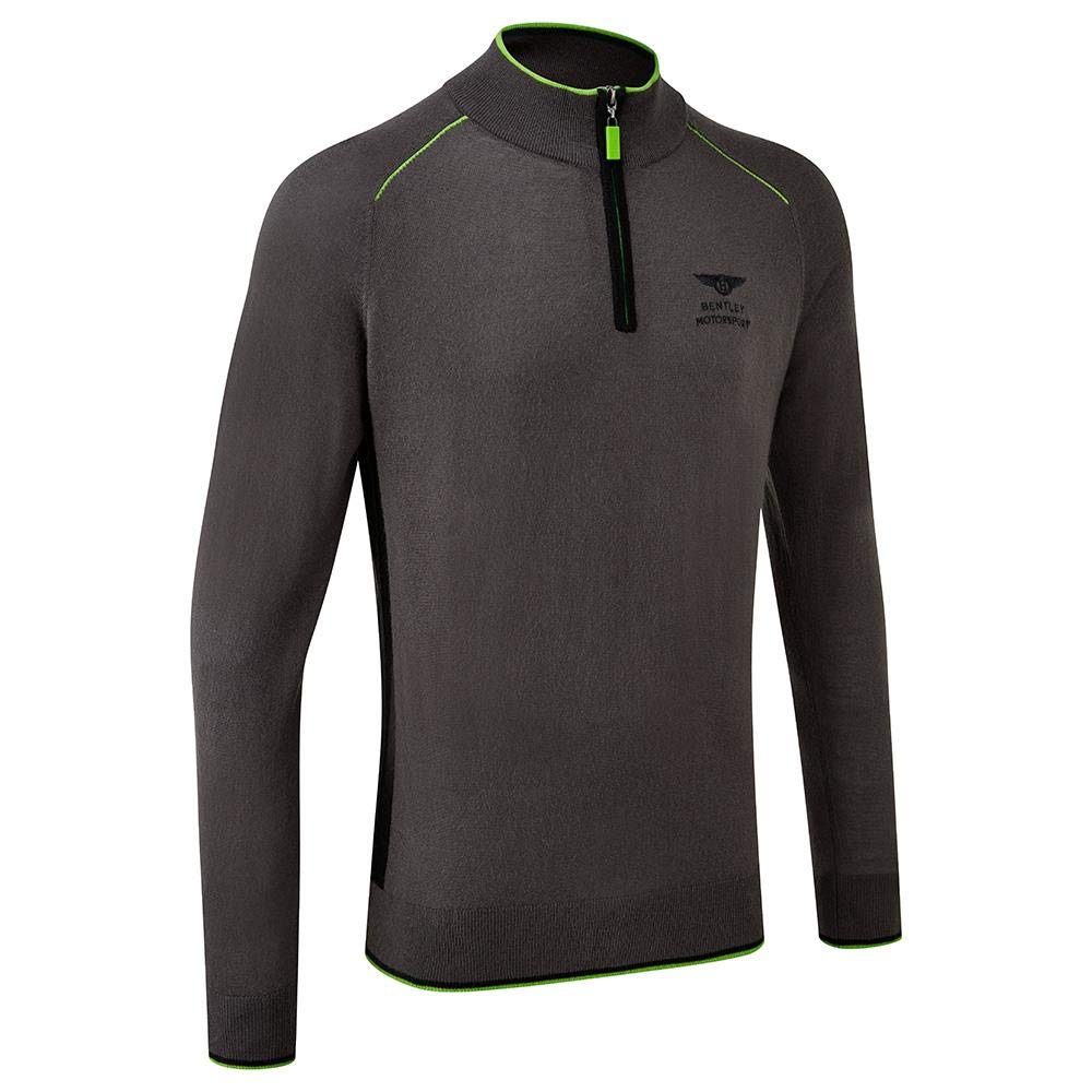 Bentley Motorsport Travel Sweater for Men & Women - Premium Dark Grey Pullover for Racing Fans, Casual Wear & Outdoor Adventures