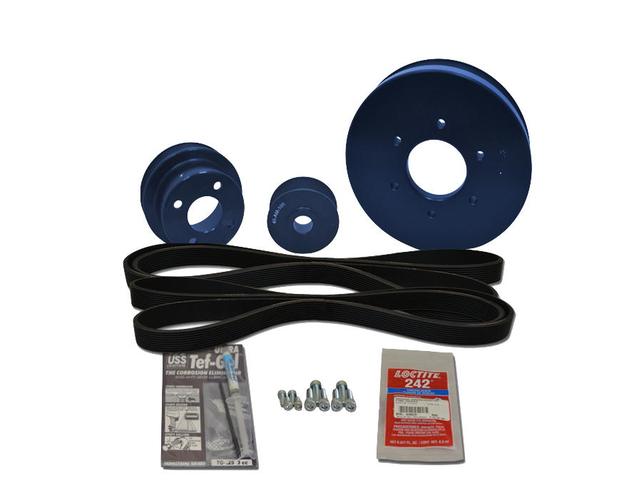 Perkins Serpentine Pulley Kit for Ford/Lehman 100 | 48 FSP 100 | Heavy-Duty Replacement Part for Marine & Industrial Engines | Perfect for Boat Repairs & Engine Maintenance