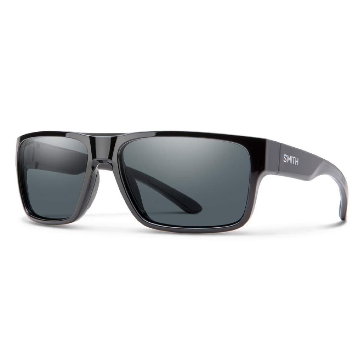 Smith Soundtrack Rectangle Sunglasses for Men & Women - UV Protection Polarized Lenses + Free Designer iWear Eyewear Care Kit | Perfect for Driving, Beach, Outdoor Activities & Fashion Accessories