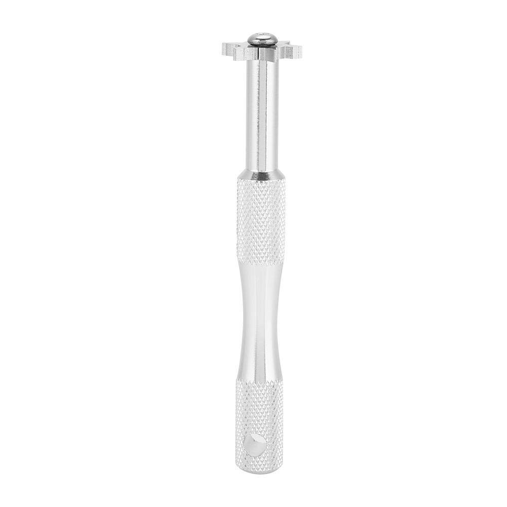 Keenso Steel Golf Club Groove Sharpener & Cleaner Tool - Multi-Angle Shape Mouth Cutters for Golf Club Regrooving | Perfect for Golf Course Maintenance & Home Practice