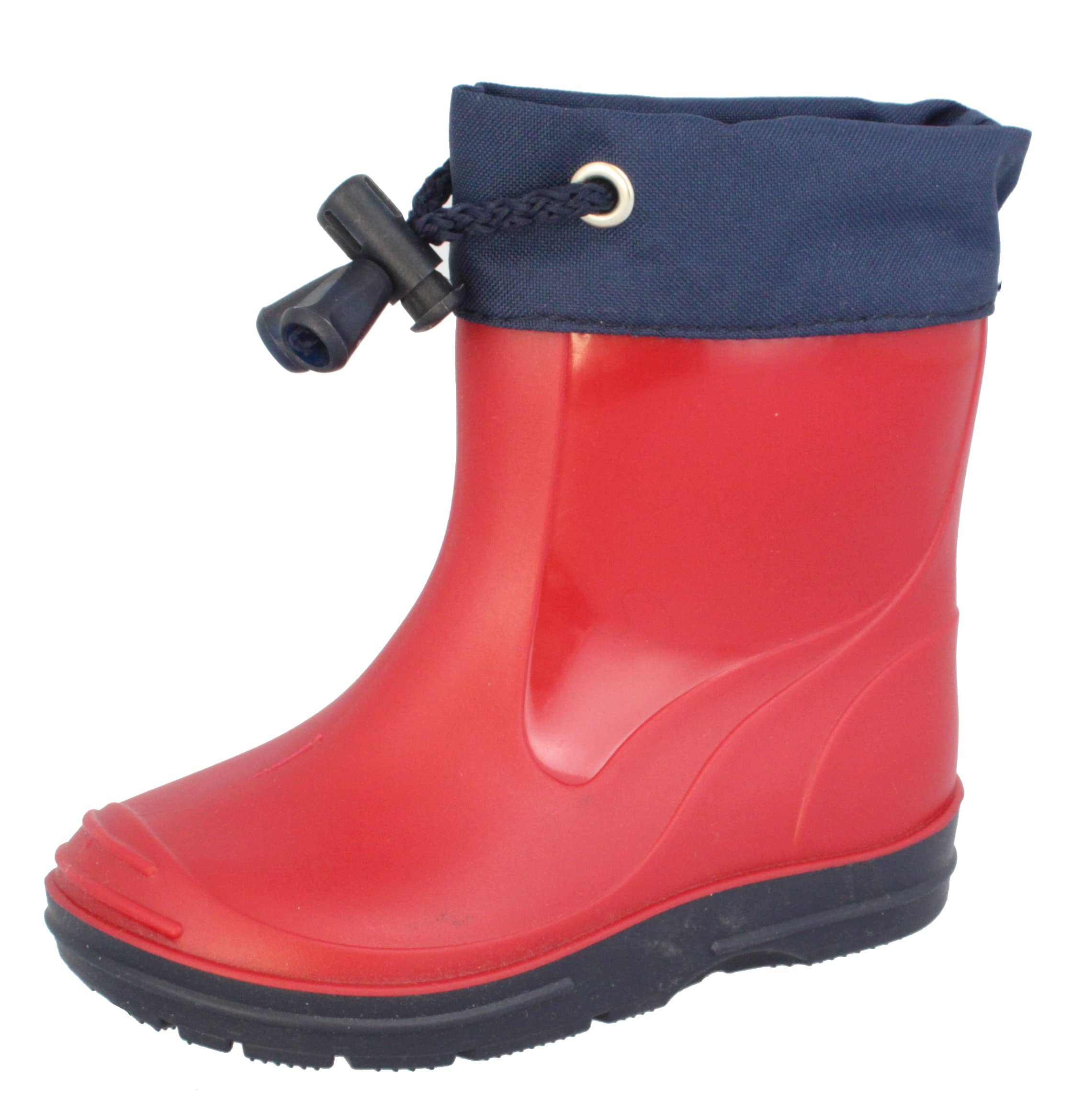Beck Unisex Kids Basic 849 Rain Boots - Waterproof Rubber Boots for Boys & Girls - Perfect for Puddles, Mud & Outdoor Play