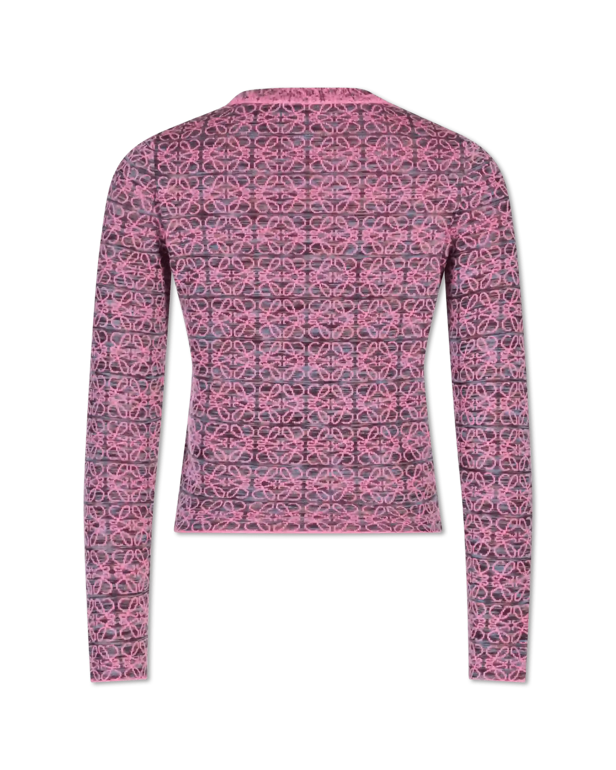 Stylish Anagram Jacquard Logo Top for Women | Trendy & Comfortable Blouse | Perfect for Casual Outings, Office Wear & Date Nights
