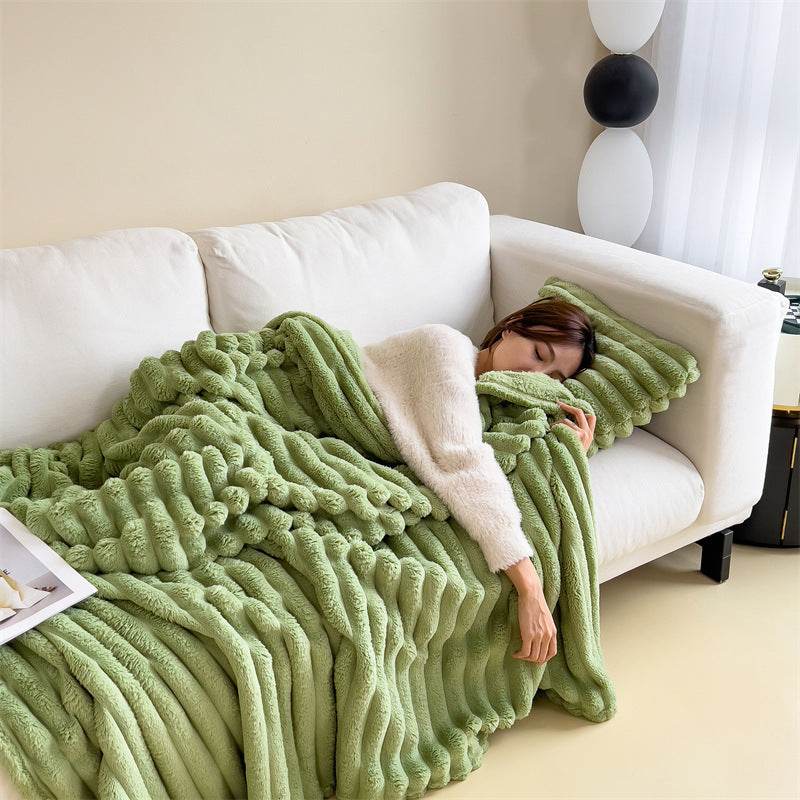 Snuggle Blanket: Ultra Soft Weighted Blanket for Winter - Perfect for Cozy Evenings, Stress Relief & Better Sleep