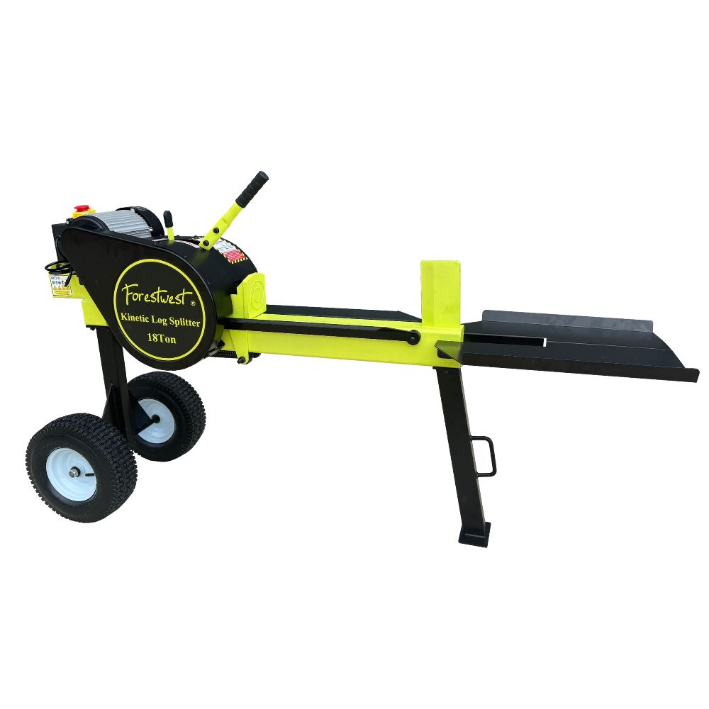 Forestwest 18 Ton Kinetic Log Splitter - 2200W Electric Firewood Splitter BM11097 for Home Heating, Wood Stove & Fireplace Use