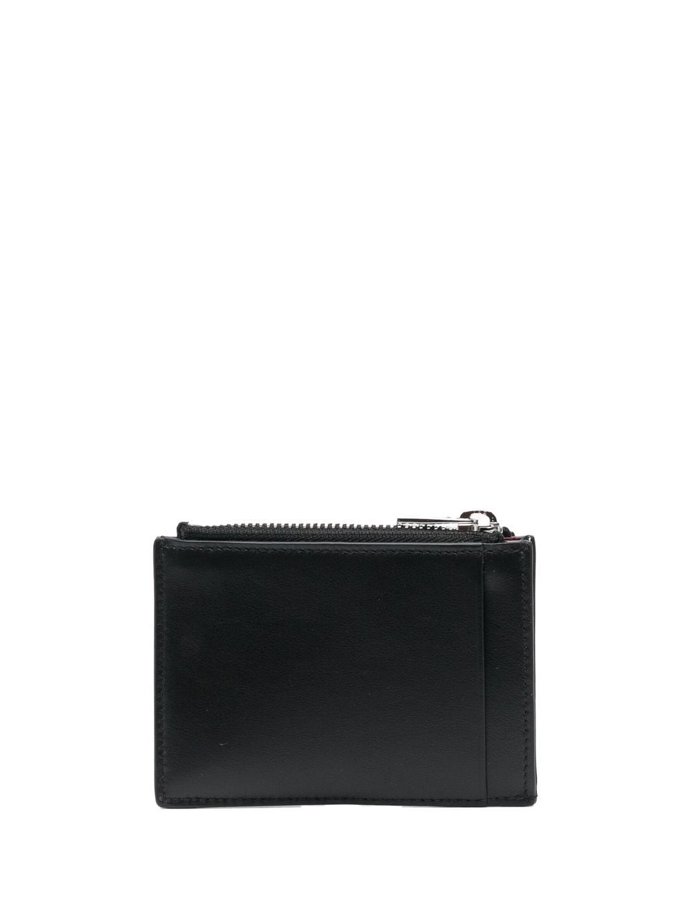 Alexander McQueen Black Leather Wallets for Men & Women - Stylish & Durable Designer Wallets for Everyday Use, Travel & Gift Giving