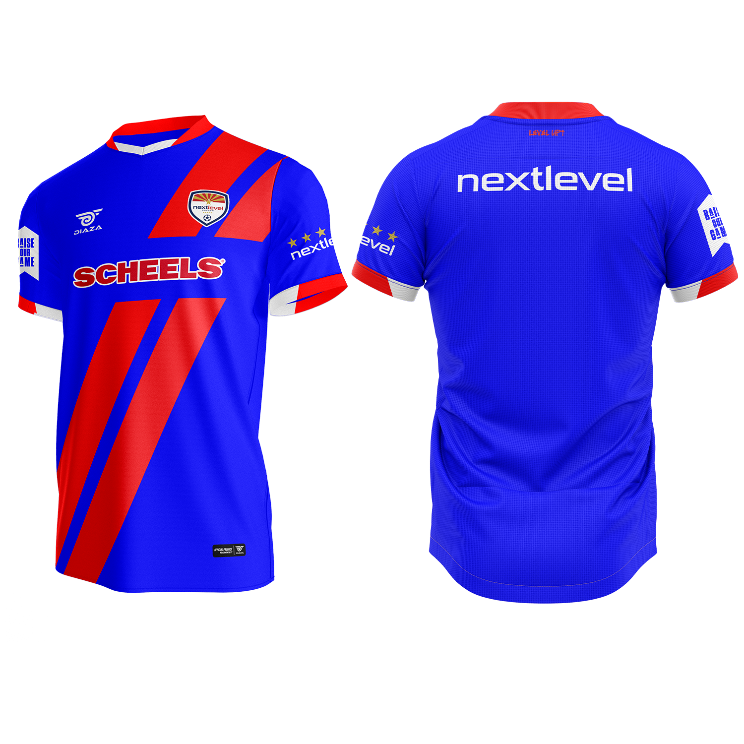 Next Level Soccer Away Jersey - High-Performance Breathable Jersey for Men & Women - Perfect for Matches, Training, and Fan Wear