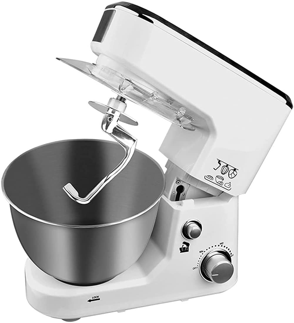 5 Qt Stand Mixer with Dough Hooks, Beater, Whisk & Accessories - 6-Speed Electric Kitchen Mixer for Baking Cakes, Cookies & Bread | Perfect for Home Bakers & Professional Chefs