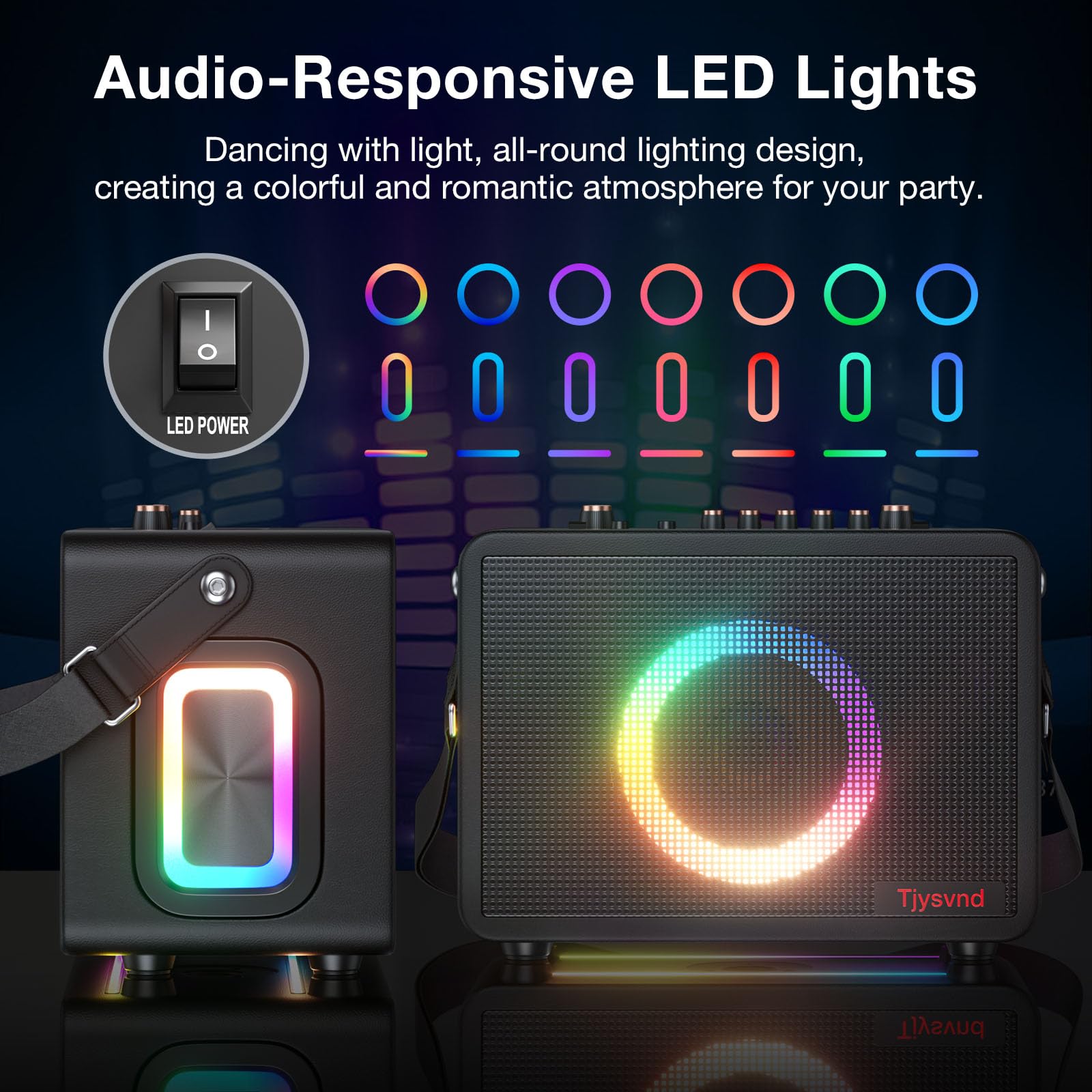 Smart Karaoke Machine with Lyrics Display - 12.1