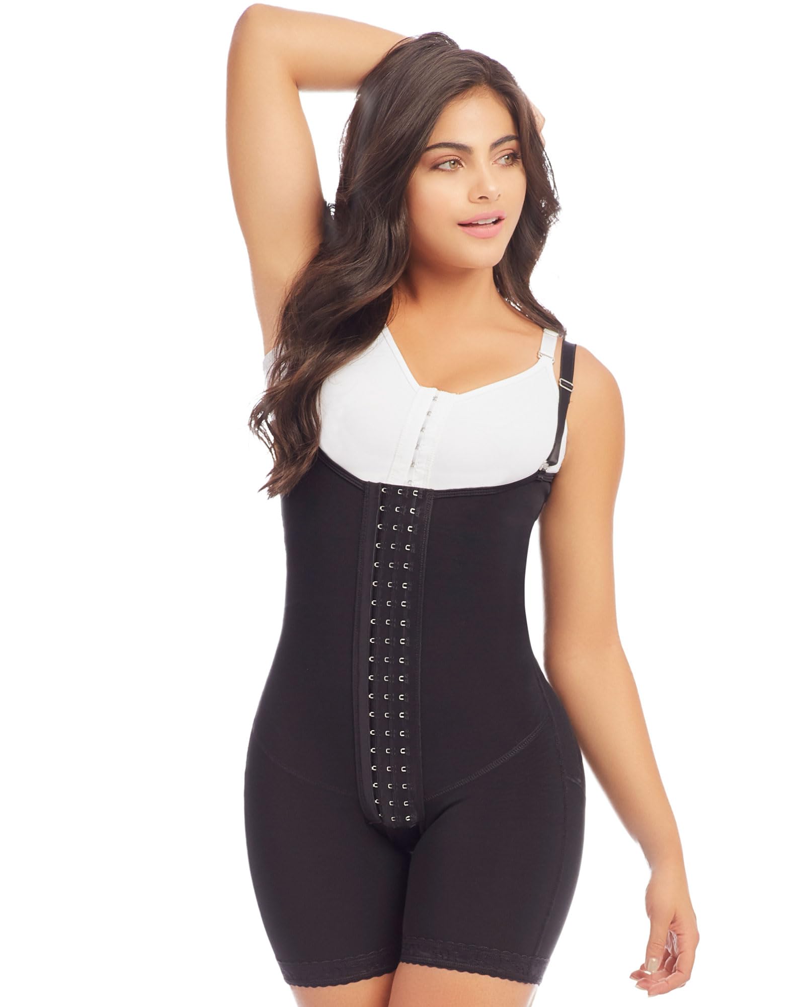 DELIÉ by Fajas DPrada 09111 Colombian Postpartum Girdle - Full Body Shaper for Women - Post Surgery Recovery & Waist Trainer - Perfect for C-Section Recovery & Body Contouring After Pregnancy