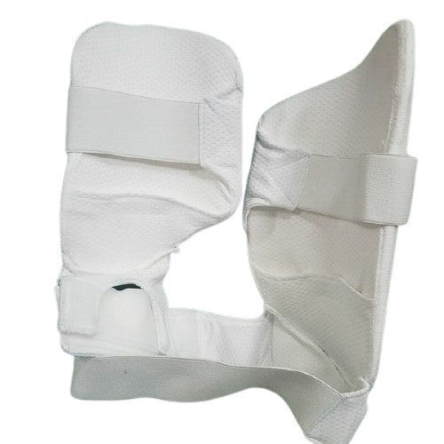Junior Hammer Combo Thigh Guard - White | Protective Gear for Youth Martial Arts & Taekwondo Training