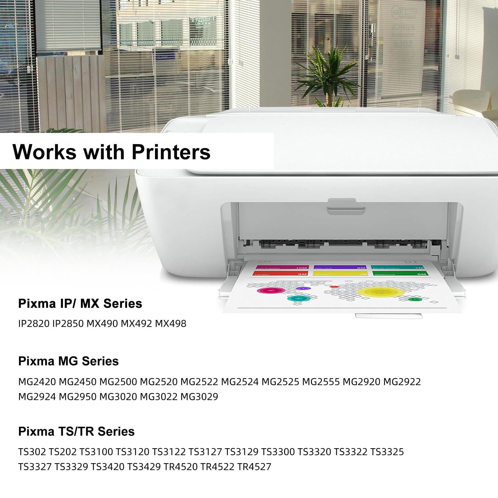 Canon 243XL Ink Cartridge 2-Pack - Compatible with MG2522, TR4520 Printers for Home & Office Use