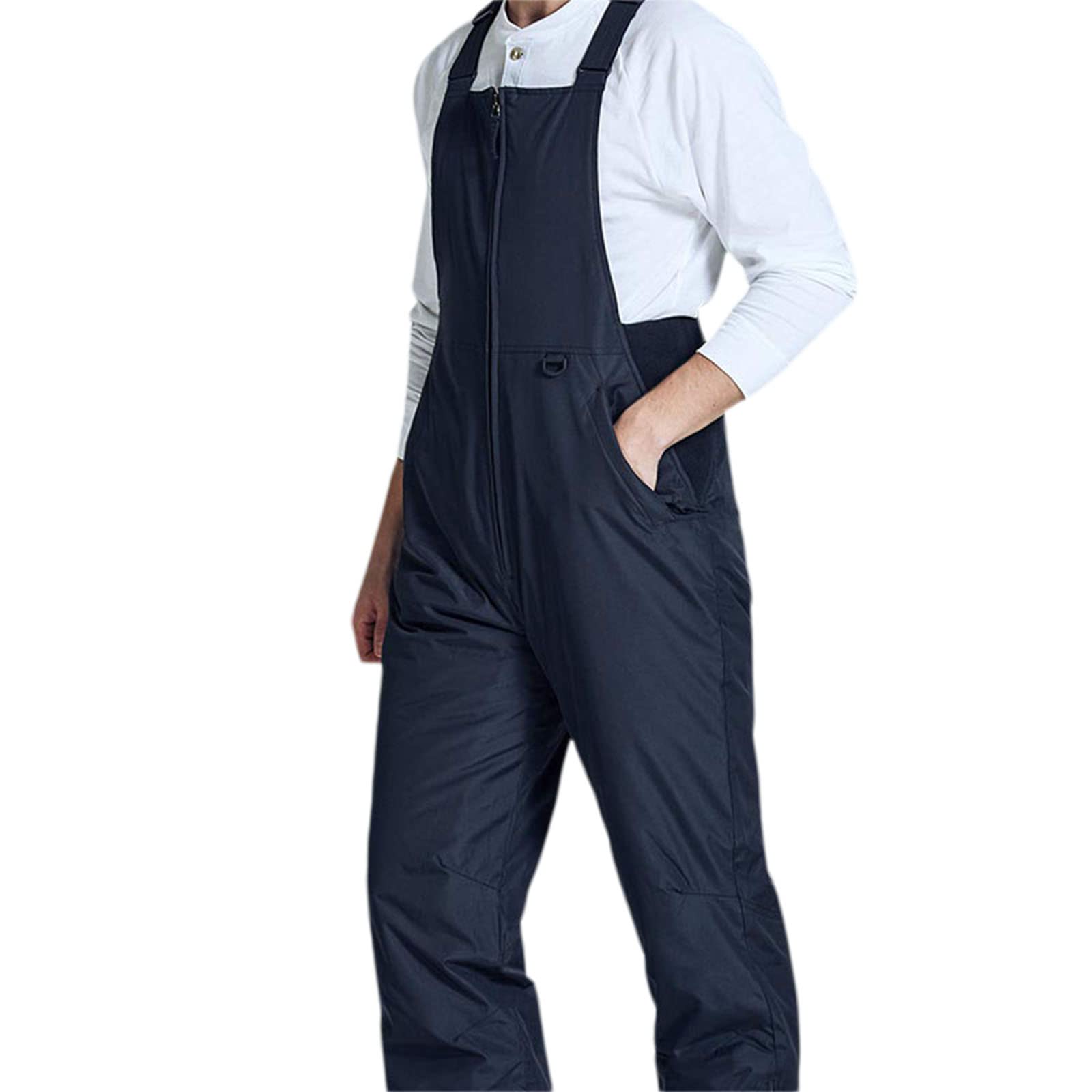 Men's & Women's Insulated Snow Bib Overalls - Adjustable Shoulder Straps for Skiing & Winter Sports - Waterproof & Warm Jumpsuit for Snowboarding, Hiking & Outdoor Adventures