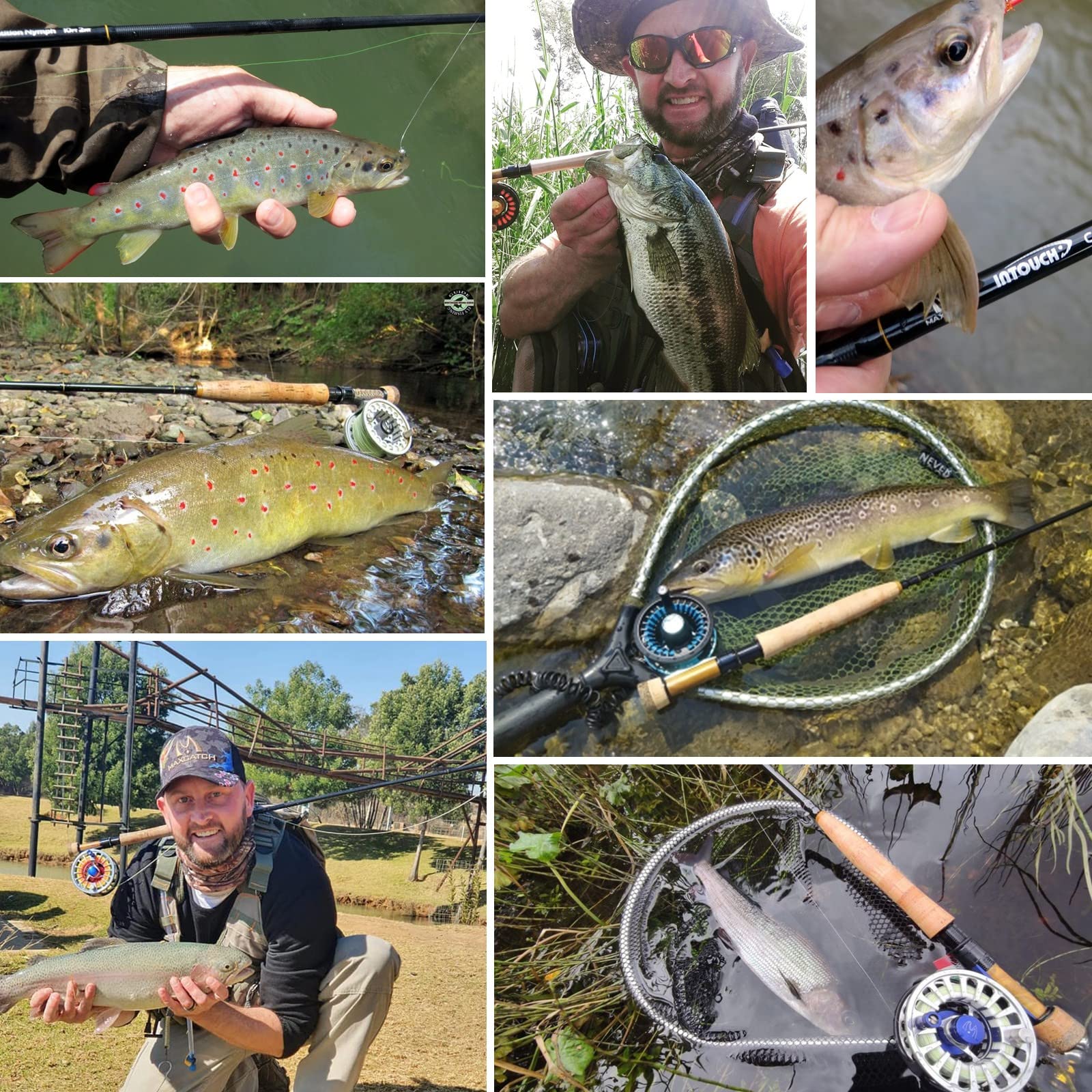 Maxcatch Competition InTouch Euro Nymph Fly Rod - Premium Fly Fishing Rod for Euro Nymphing Technique | Ideal for Streams, Rivers & Competitive Fly Fishing Tournaments
