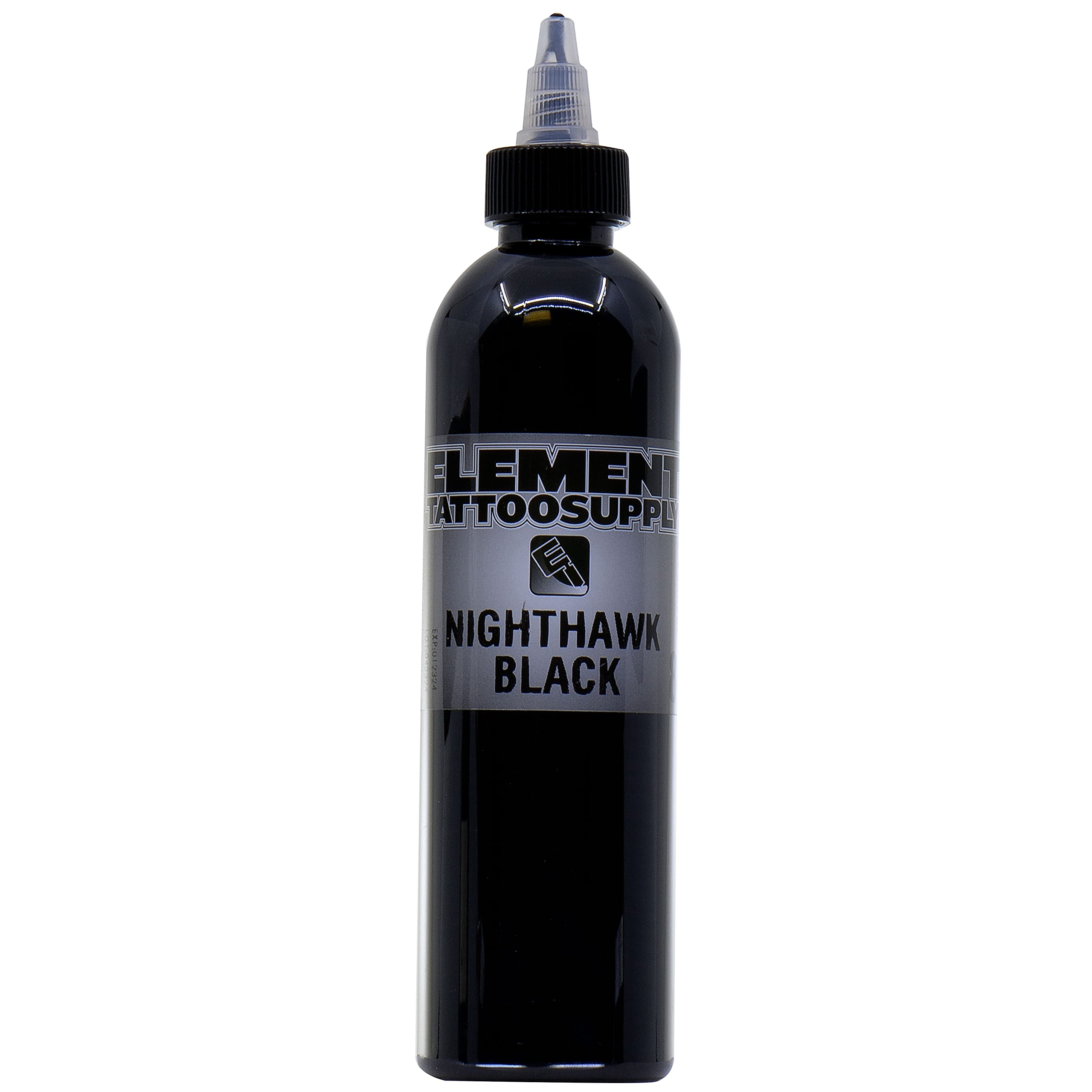 Nighthawk Black & White Tattoo Ink Set - Professional 8oz Bottles for Outlining, Highlighting & Mixing - Perfect for Tattoo Artists & Beginners - Ideal for Studio Work & Home Practice