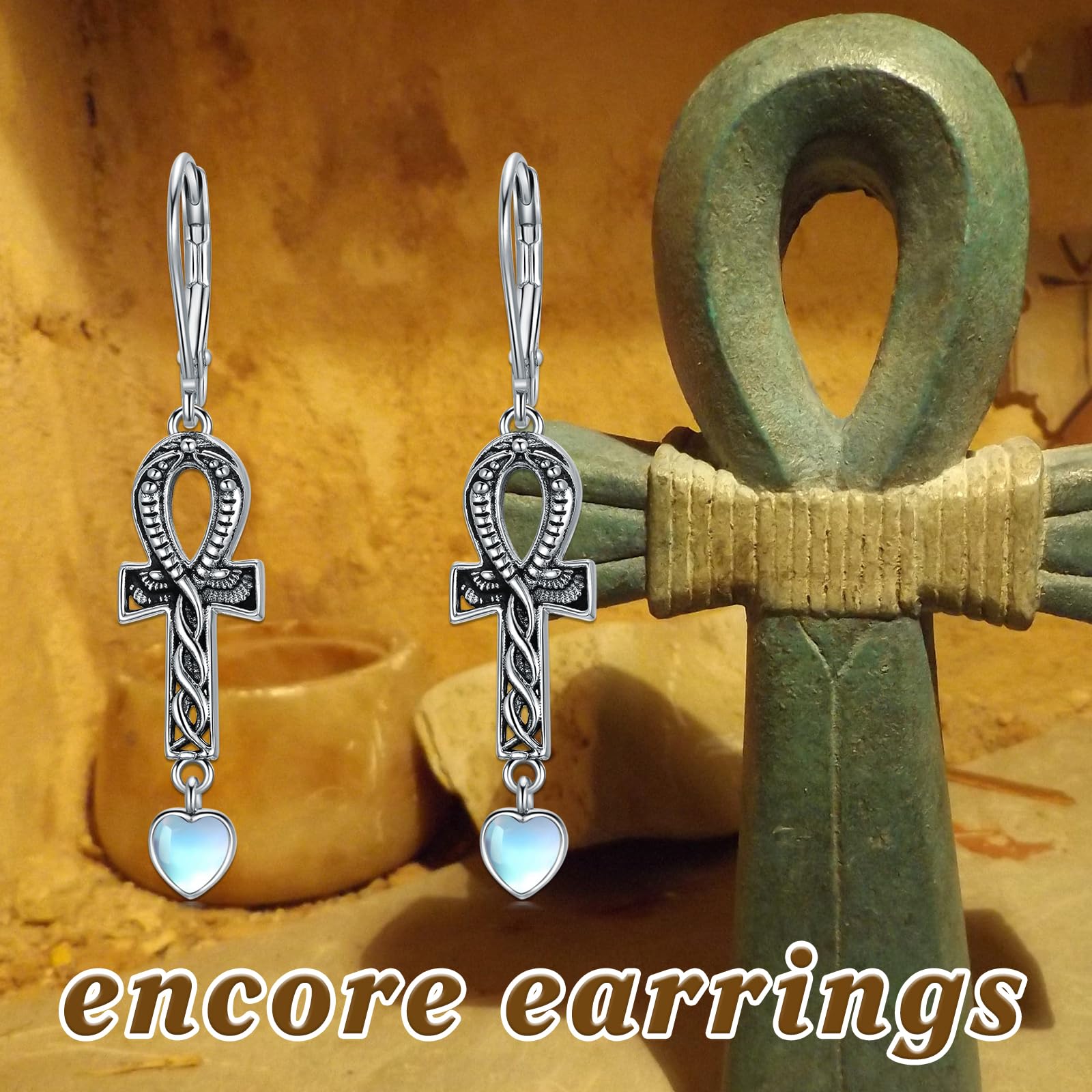 925 Sterling Silver Drop Earrings - Daisy, Jellyfish, Cross, Celtic Knot, Anchor & Mushroom Designs | Hypoallergenic Christmas, Graduation & Birthday Jewelry Gifts for Women, Mom & Friends | Perfect for Casual Wear, Office & Special Occasions