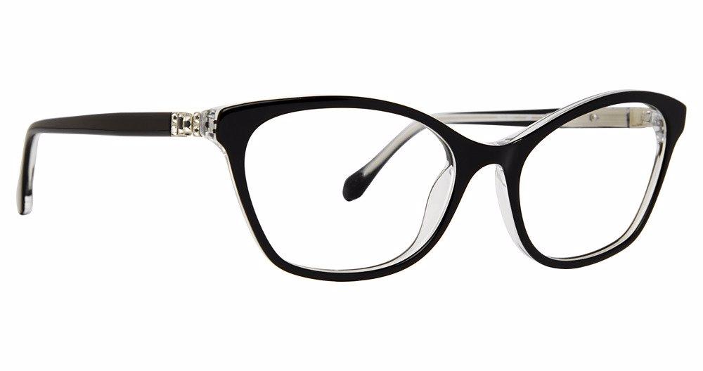Badgley Mischka BMLEA Eyeglasses for Women - Stylish Designer Glasses with Lightweight Frame - Perfect for Reading, Work & Fashion Accessories