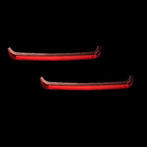 CUSTOM DYNAMICS Sequential Low Profile BAGZ™ Saddlebag Lights for 2014-2023 Harley Davidson Touring Motorcycles (Red Lens) - Enhanced Visibility & Style for Night Riding & Custom Bike Builds