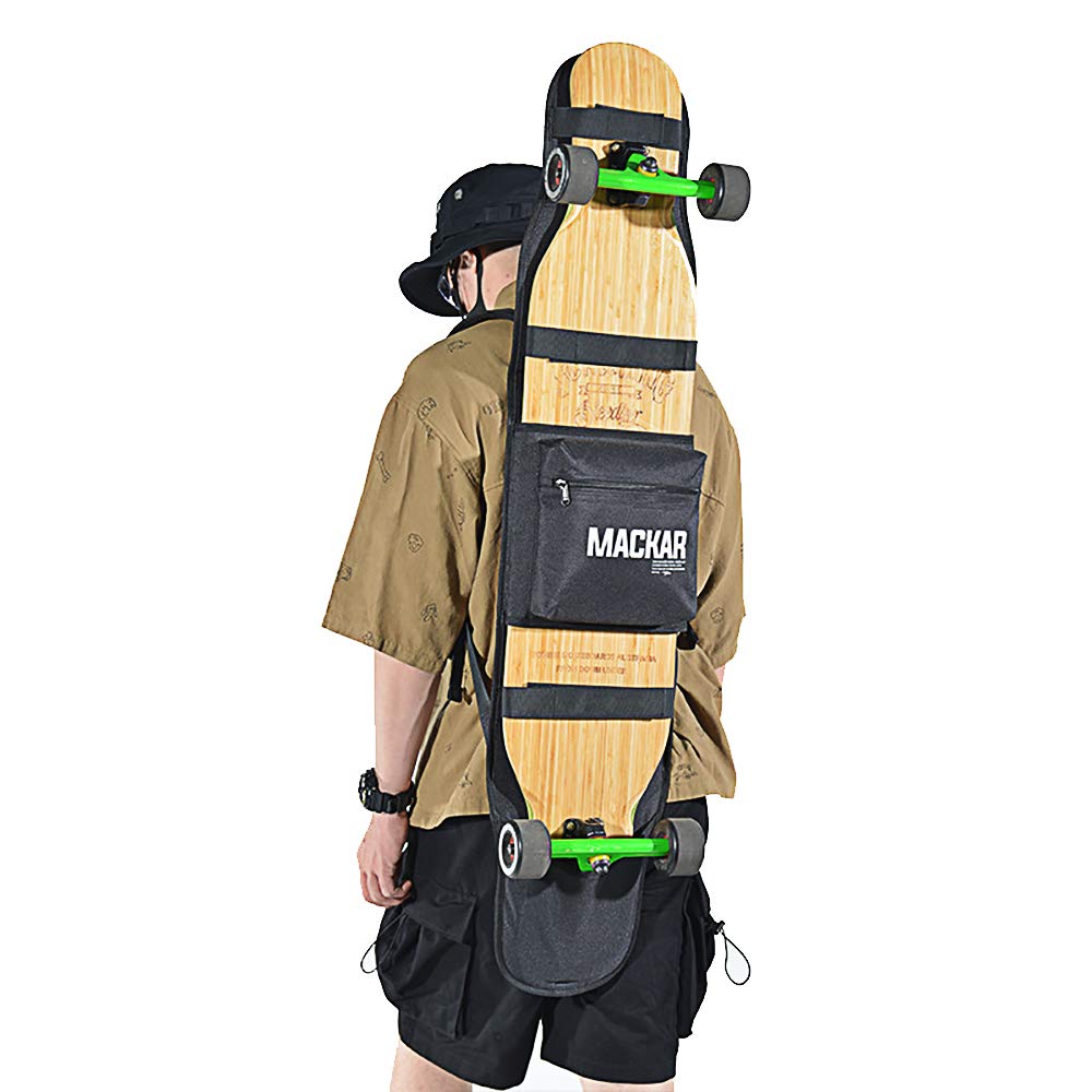 **Electric Skateboard Backpack for Men & Women - Foldable Travel Bag with Longboard & Surfskate Carrier - Durable Skateboard Cover for Commuting, Travel & Outdoor Adventures**