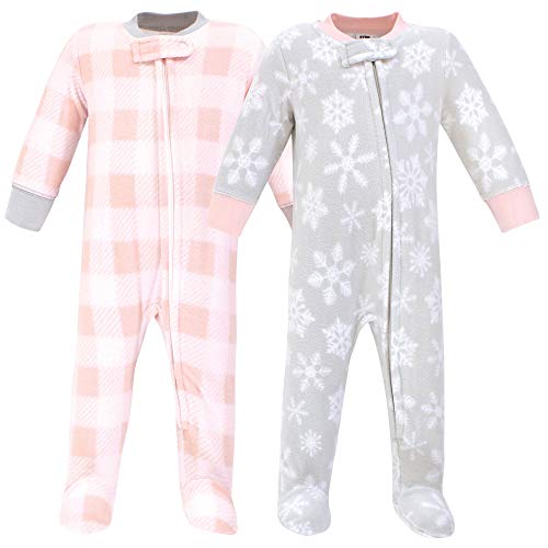 Gray Pink Snowflake