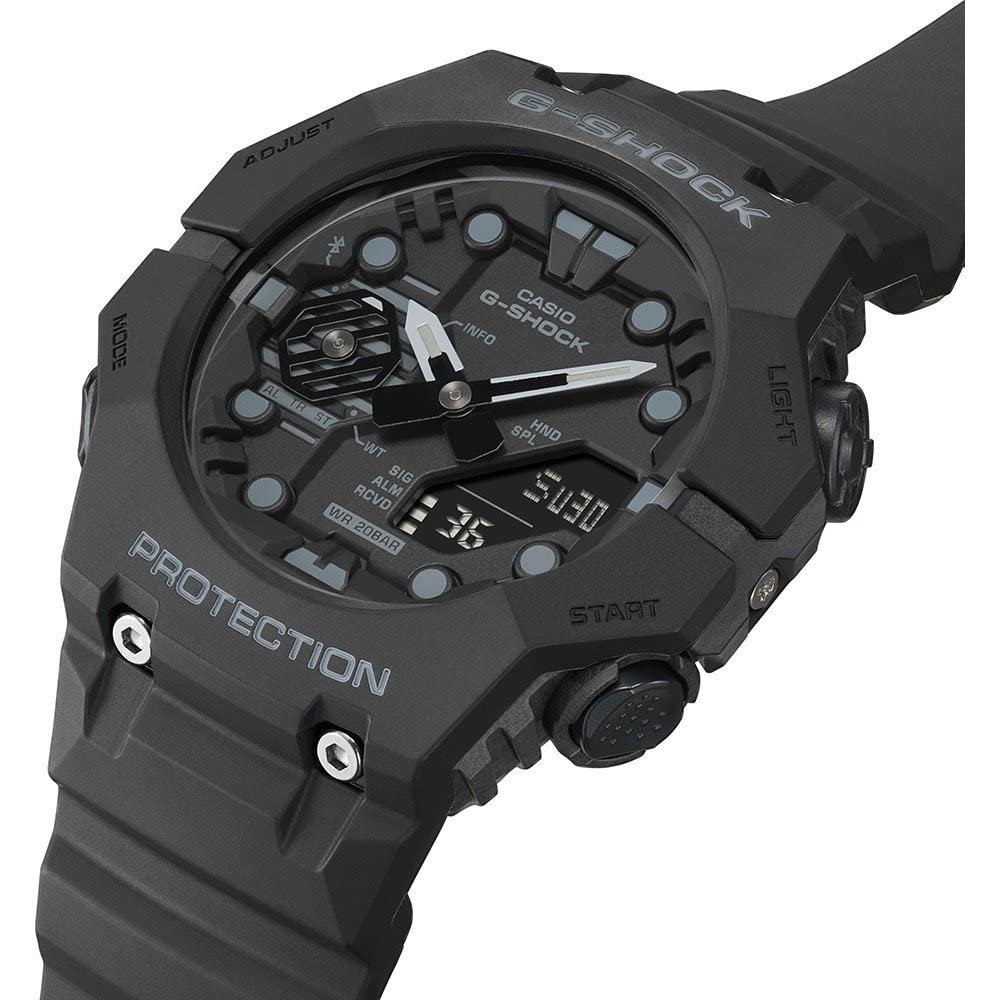 Casio GA-B001-1AER Men's Digital Analog Watch with Resin Strap - Sport, Outdoor & Everyday Wear for Active Lifestyles