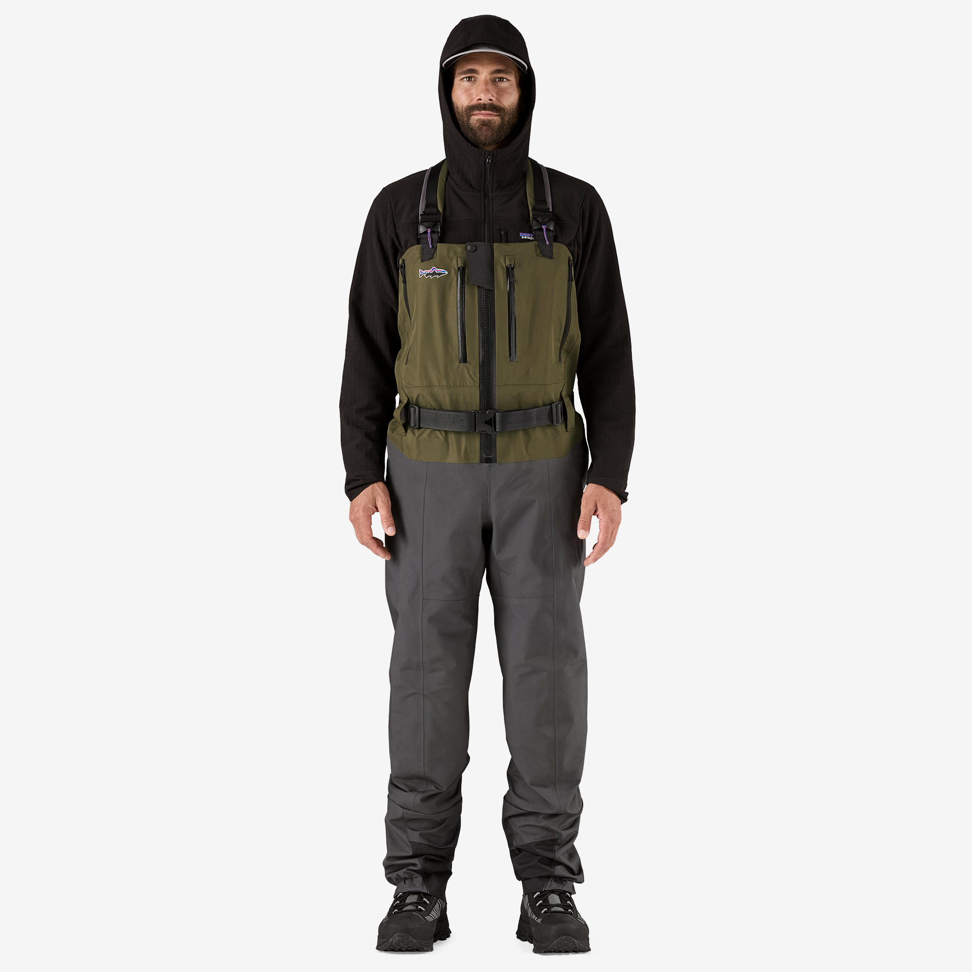 Men's Swiftcurrent Expedition Zip Front Waders - Waterproof Fishing & Hunting Waders for Outdoor Adventures
