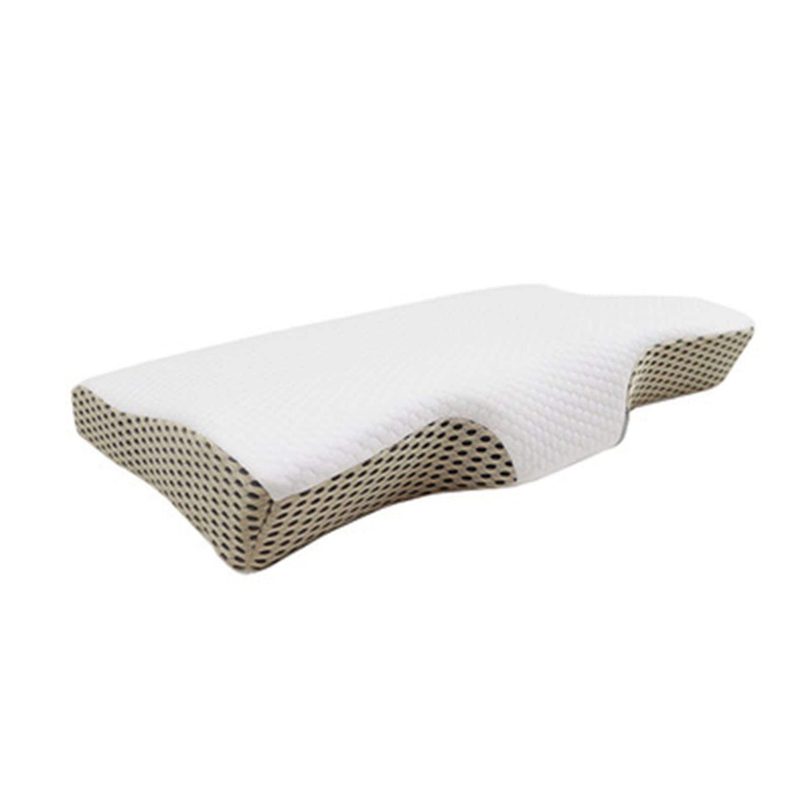 LWZ Memory Foam Pillow for Neck Pain Relief - Orthopedic Cervical Support Pillow for Side, Back & Stomach Sleepers - 3.9