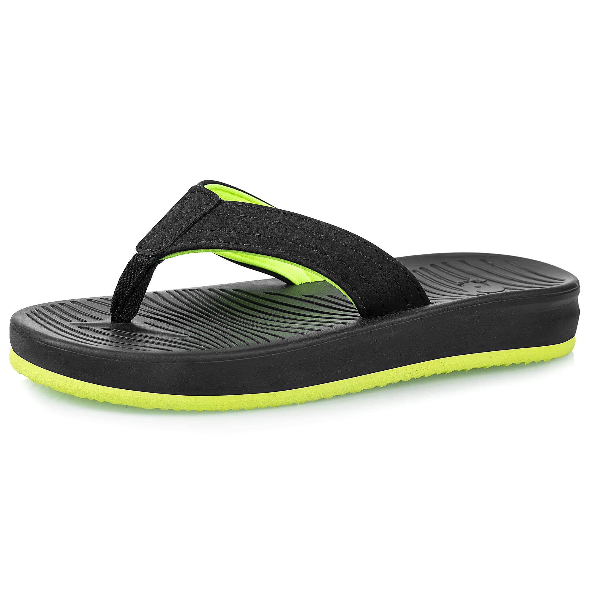 KRABOR Boys and Girls Flip Flops - Comfortable Kids Thong Sandals for Beach, Pool, and Summer Play | Toddler, Little Kid & Big Kid Sizes | Waterproof & Lightweight Beach Shoes for Outdoor Activities