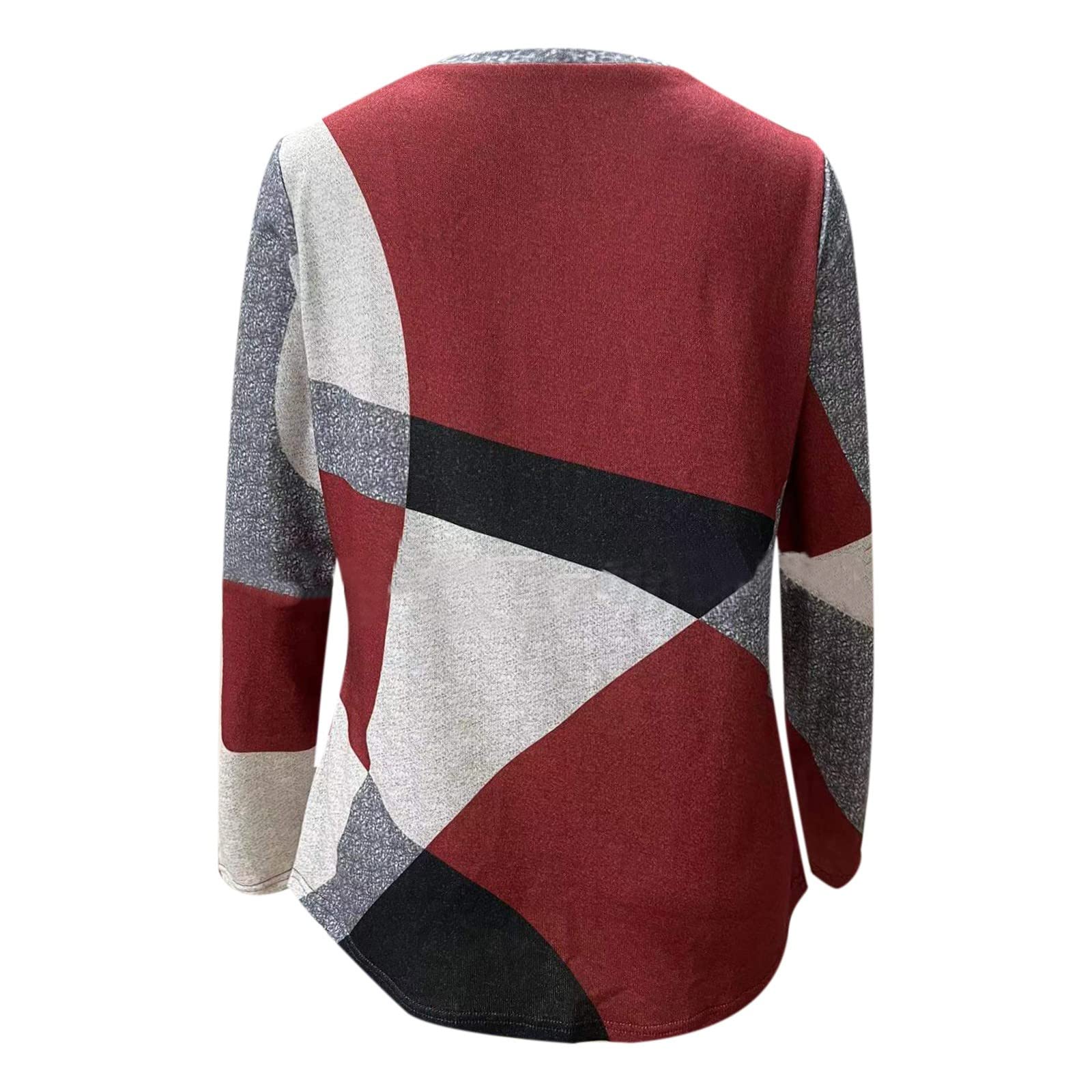 Women's Plus Size Long Sleeve Tops - Dressy Casual Blouses, Workout Shirts & Tunics for Leggings | Graphic Tees for Office, Yoga & Everyday Wear