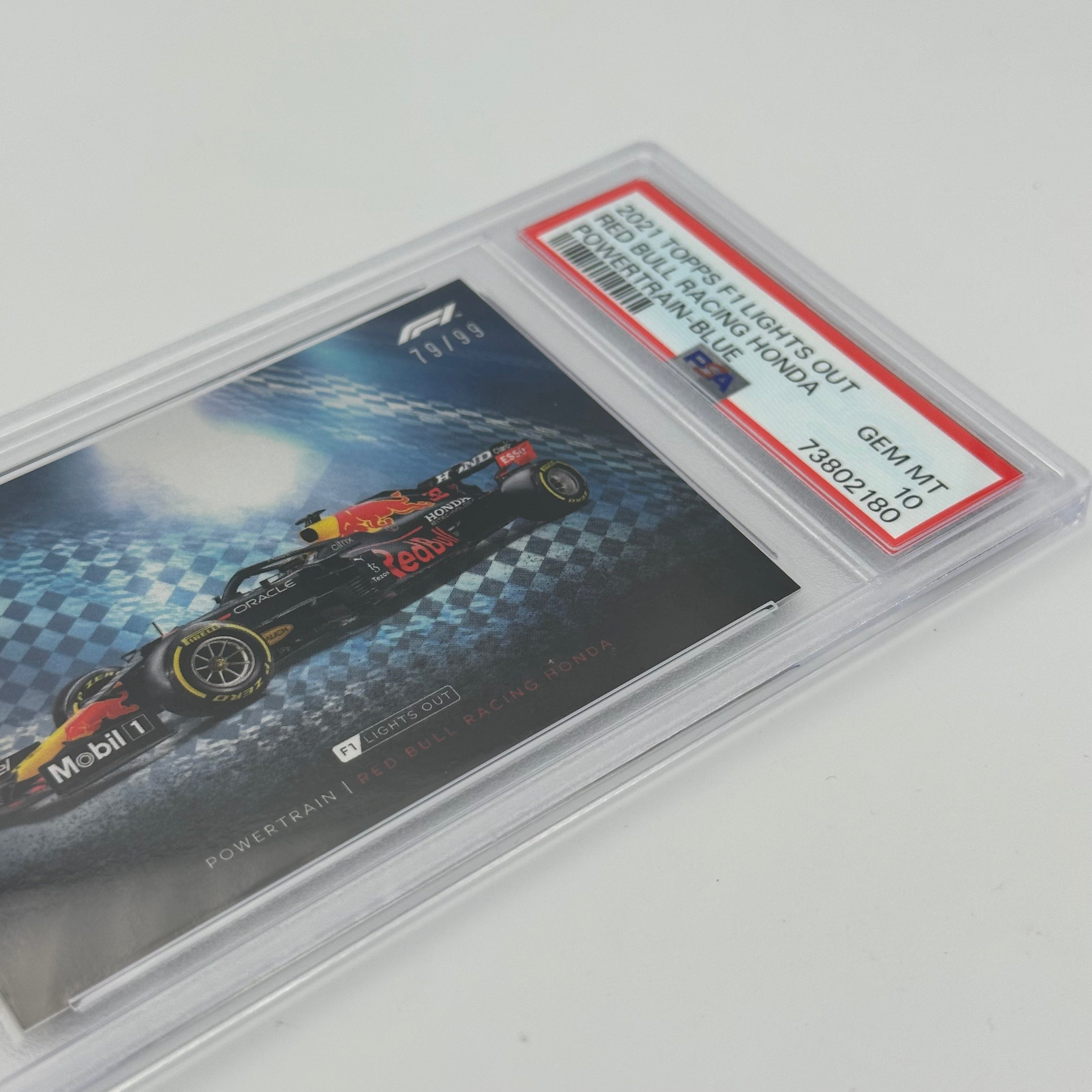 PSA 10 79/99 Red Bull Racing Honda Powertrain Blue - Limited Edition F1 Collectible for Display & Racing Enthusiasts