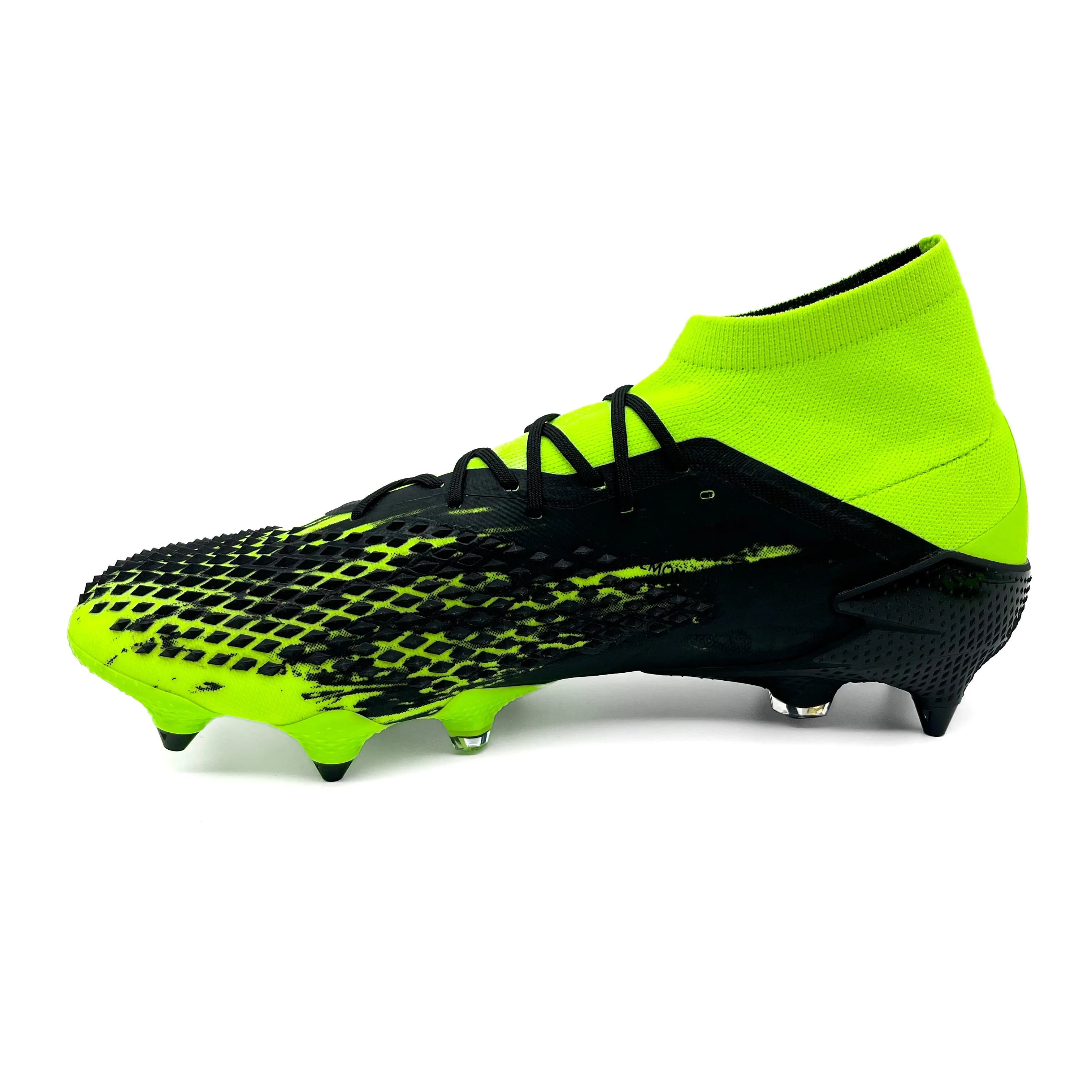 Adidas Predator 20.1 SG Firm Ground Soccer Cleats - Signal Green | High-Performance Football Boots for Firm Natural Grass Pitches | Perfect for Professional Matches & Training Sessions