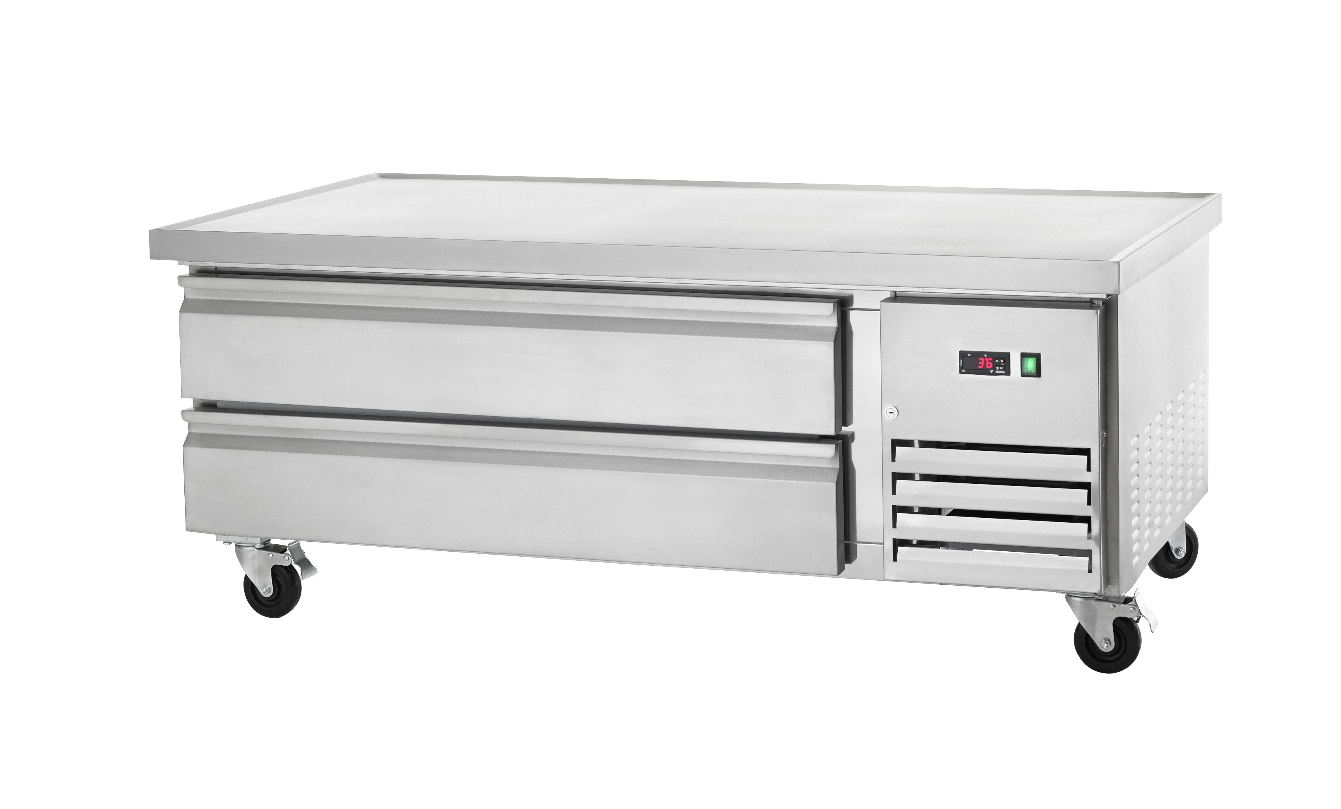 Arctic Air ARCB60 60 Refrigerated Chef Base - Commercial Kitchen Refrigeration Unit for Restaurants, Catering & Food Service