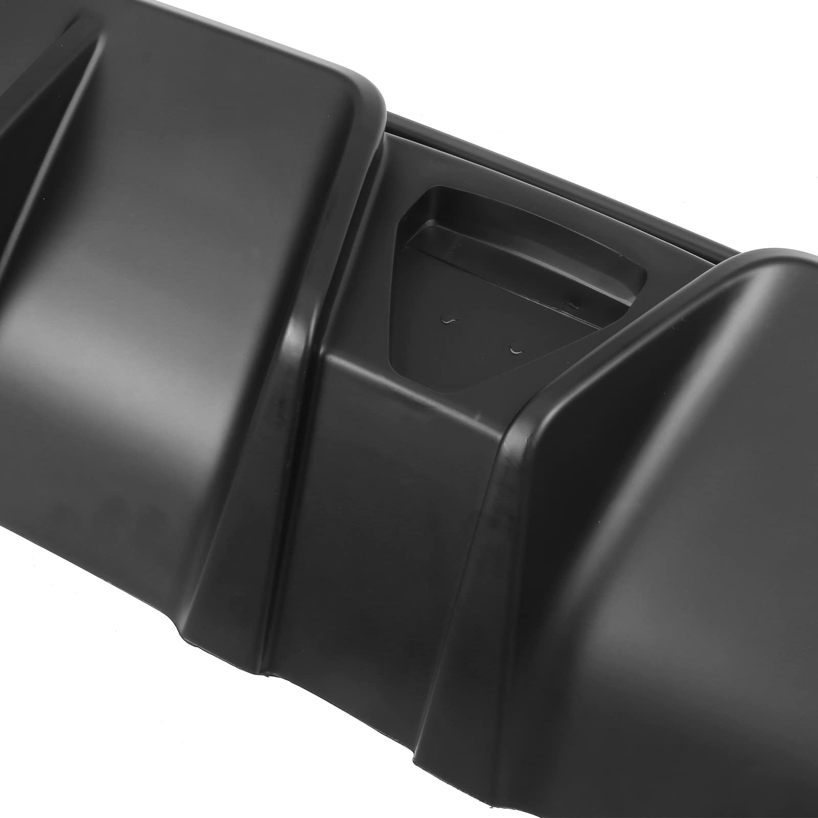 FREEMOTOR802 Rear Diffuser for 2022-2024 Honda Civic 11th Gen EX/Touring/Si Sedan - IKON Style Matte Black Rear Bumper Lip Body Kit Replacement | Perfect for Car Enthusiasts & Street Racing Upgrades