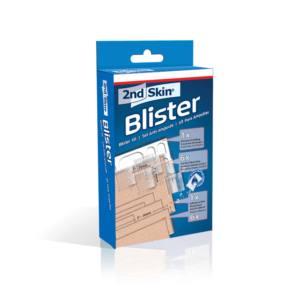 2nd Skin Blister Kit - Advanced Healing & Protection for Blisters, Calluses & Foot Care - Perfect for Hiking, Running & Outdoor Activities