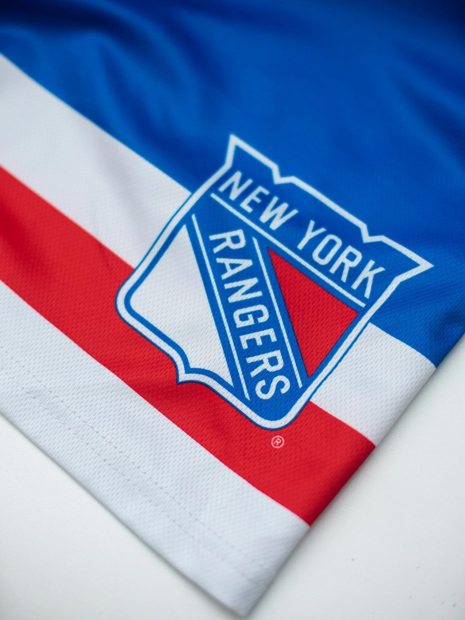 New York Rangers NHL Hockey Shorts - Breathable Mesh Athletic Shorts for Men - Perfect for Hockey Games, Training & Casual Wear