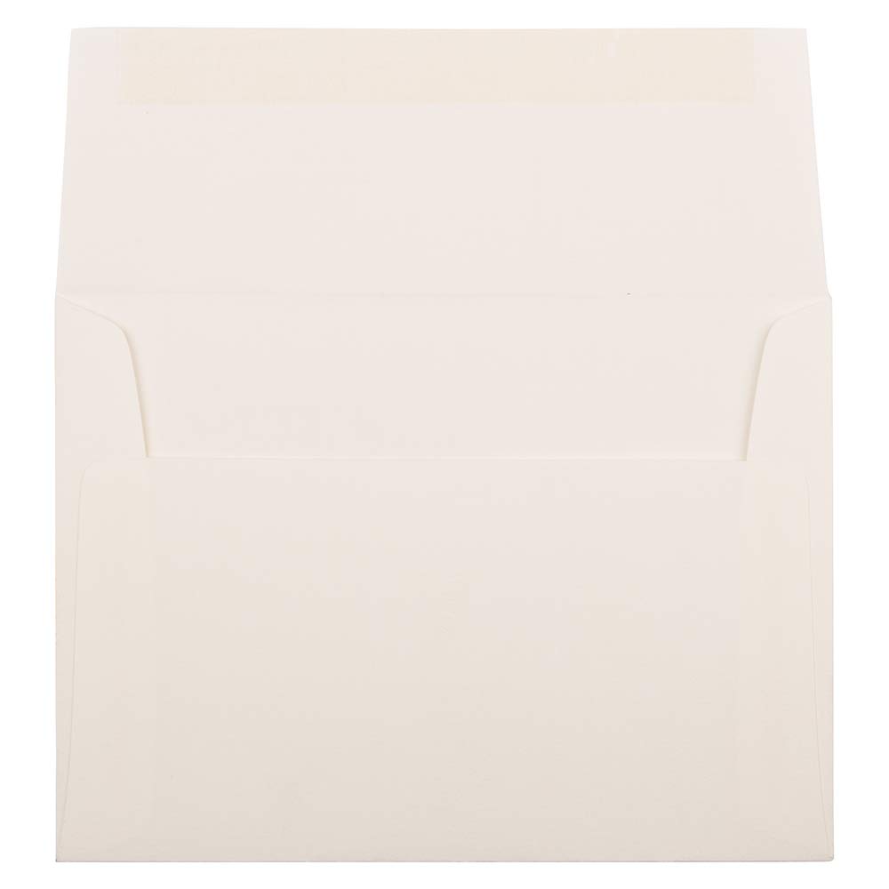 Strathmore A6 Invitation Envelopes - 500pk Natural White Linen - Perfect for Weddings & Events